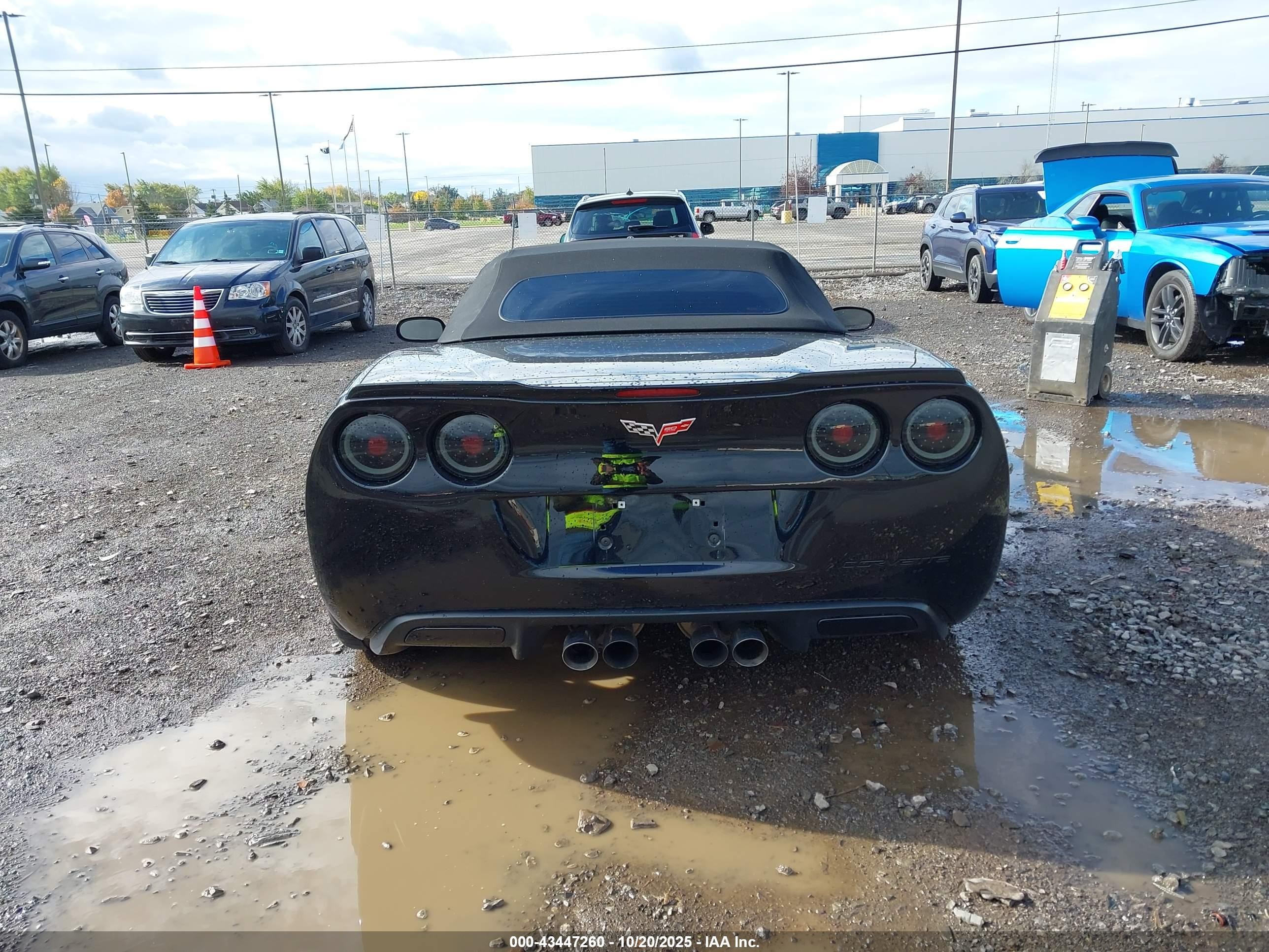 2013 Chevrolet Corvette 427 Черный vin: 1G1YZ3DE9D5702500
