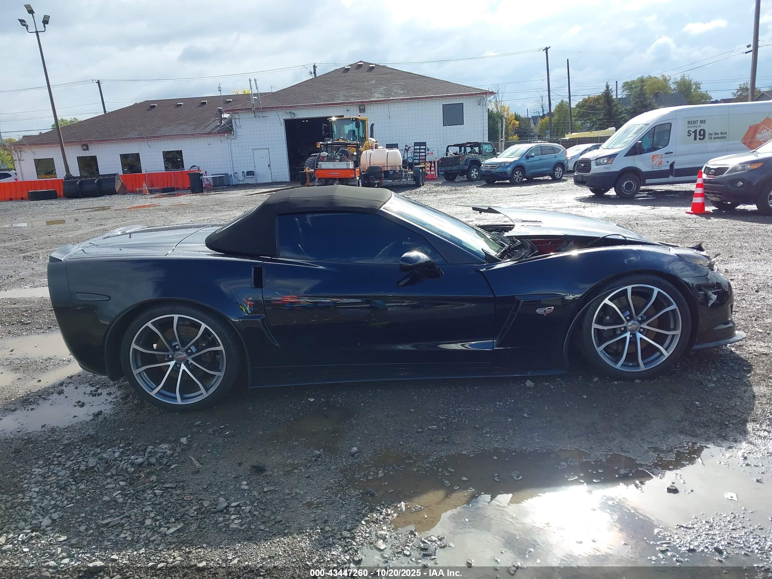 2013 Chevrolet Corvette 427 Черный vin: 1G1YZ3DE9D5702500