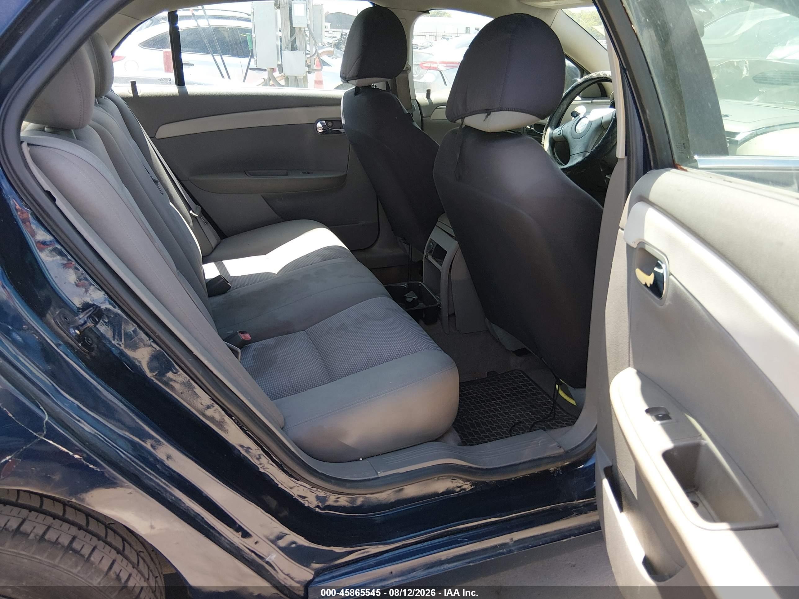 2010 Chevrolet Malibu Ls Blue vin: 1G1ZA5E02AF280425