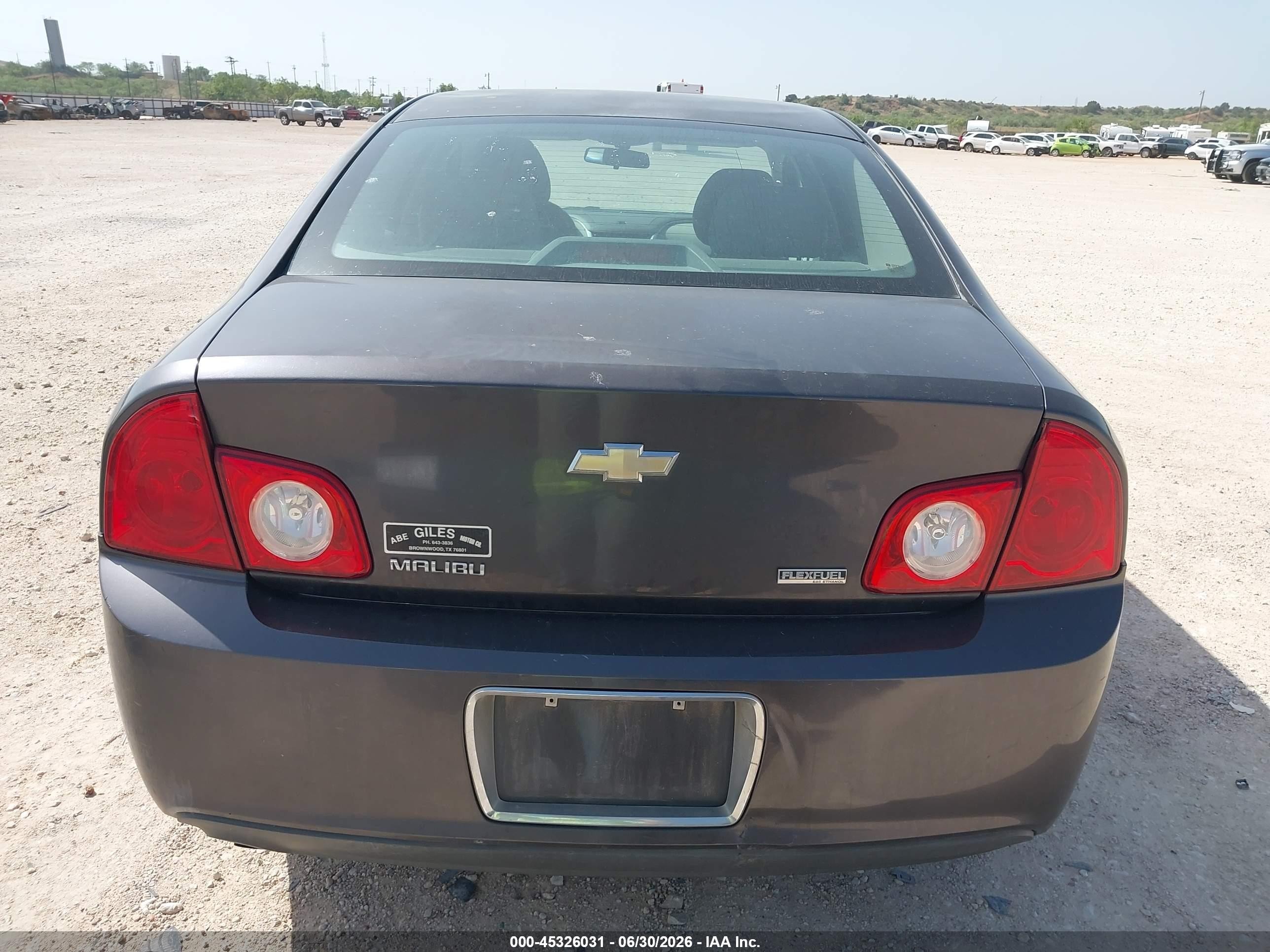 2010 Chevrolet Malibu Ls Gray vin: 1G1ZA5E02AF289027