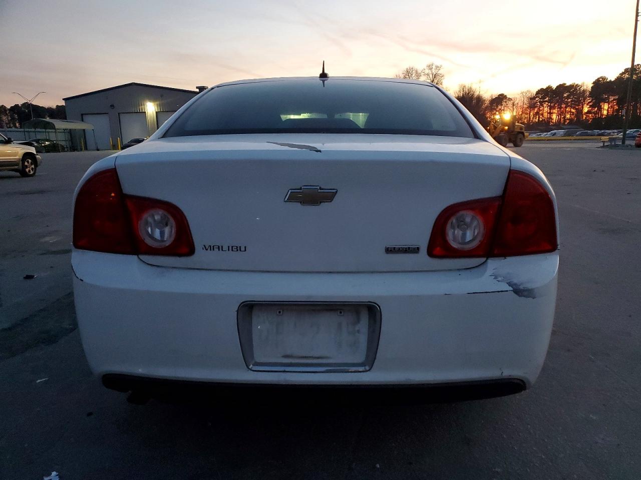 2010 Chevrolet Malibu Ls White vin: 1G1ZA5E03AF254982