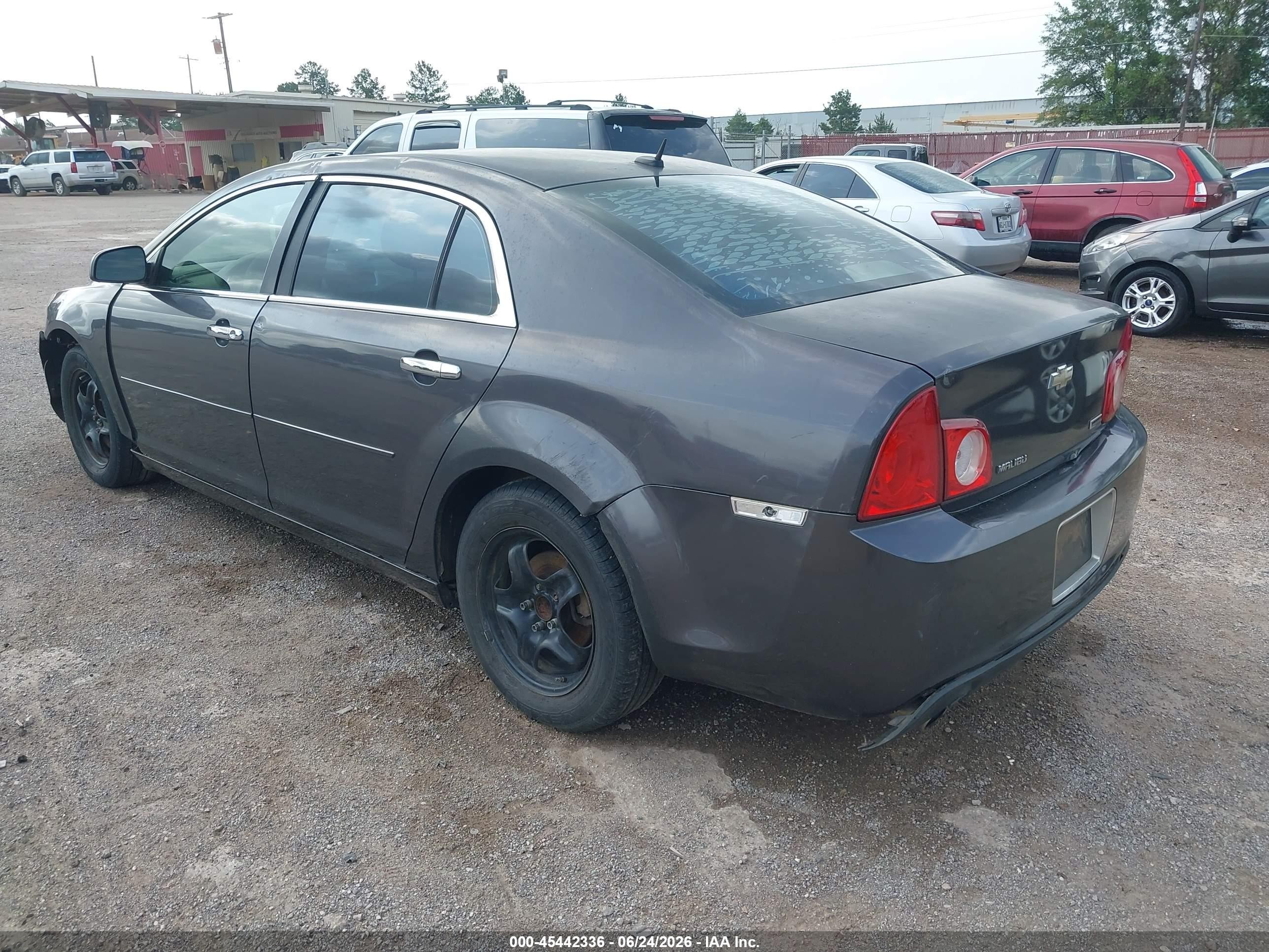 2010 Chevrolet Malibu Ls Gray vin: 1G1ZA5E04AF210537