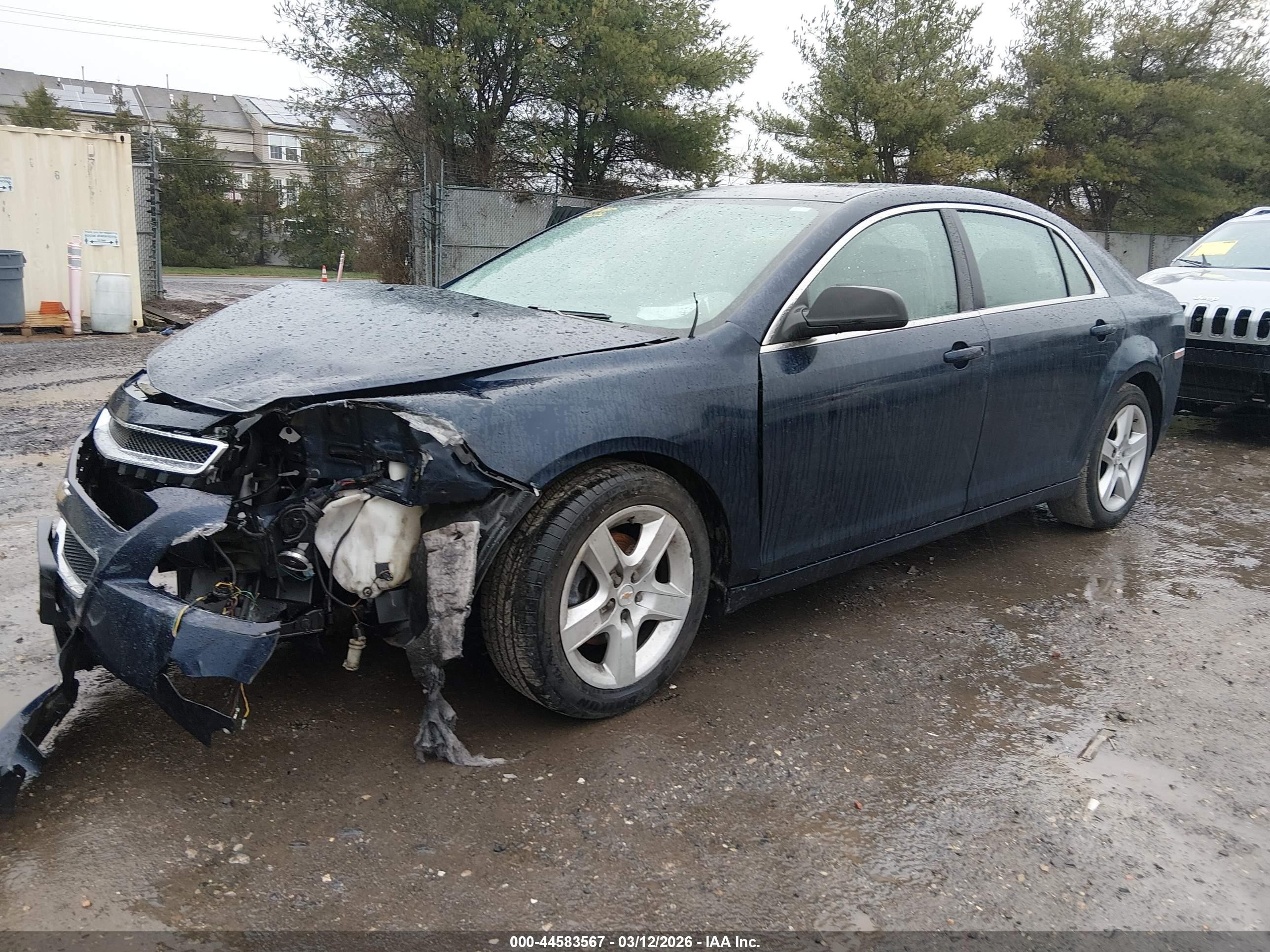 2012 Chevrolet Malibu Ls Синий vin: 1G1ZA5E04CF236607