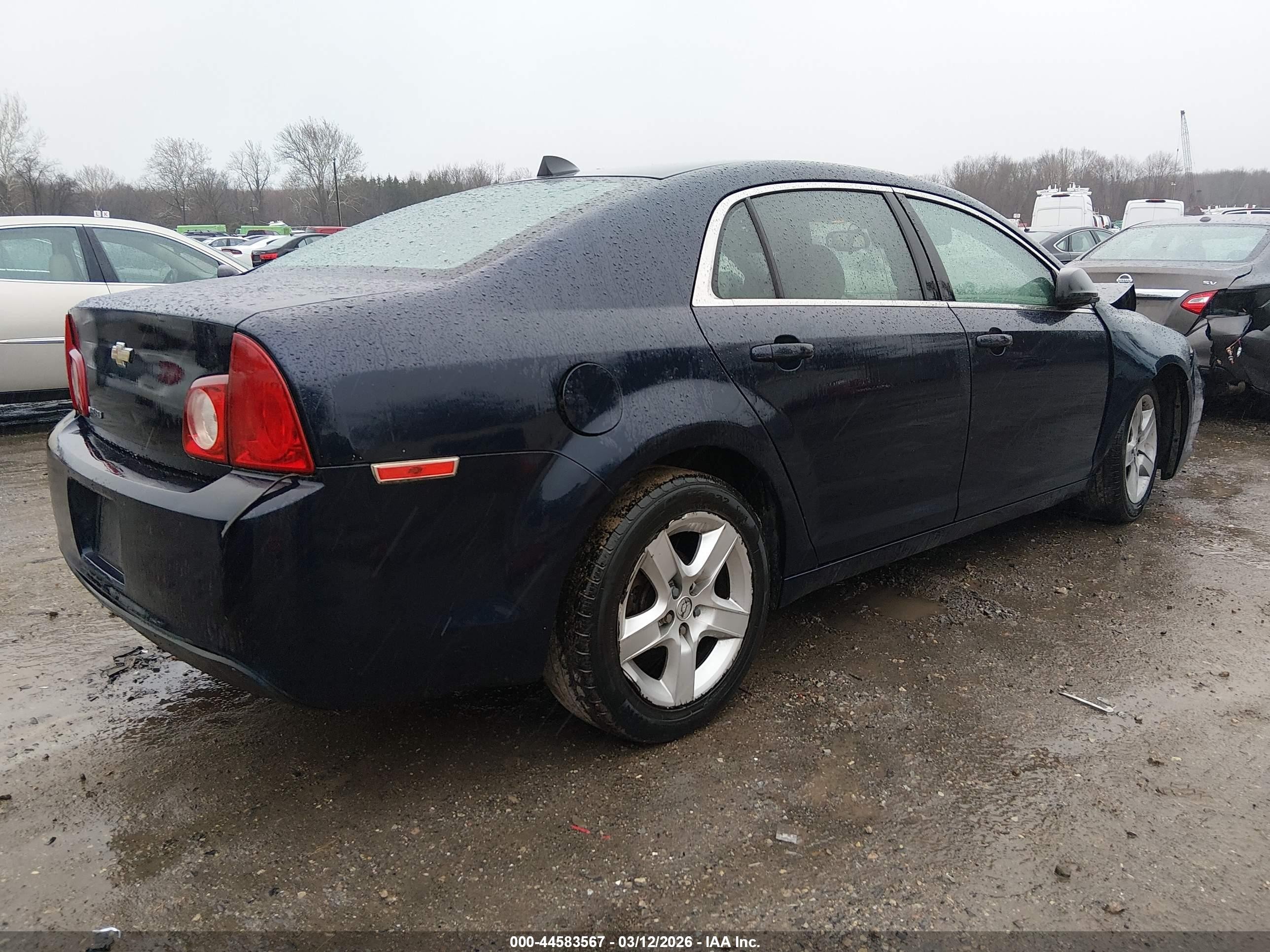 2012 Chevrolet Malibu Ls Синий vin: 1G1ZA5E04CF236607