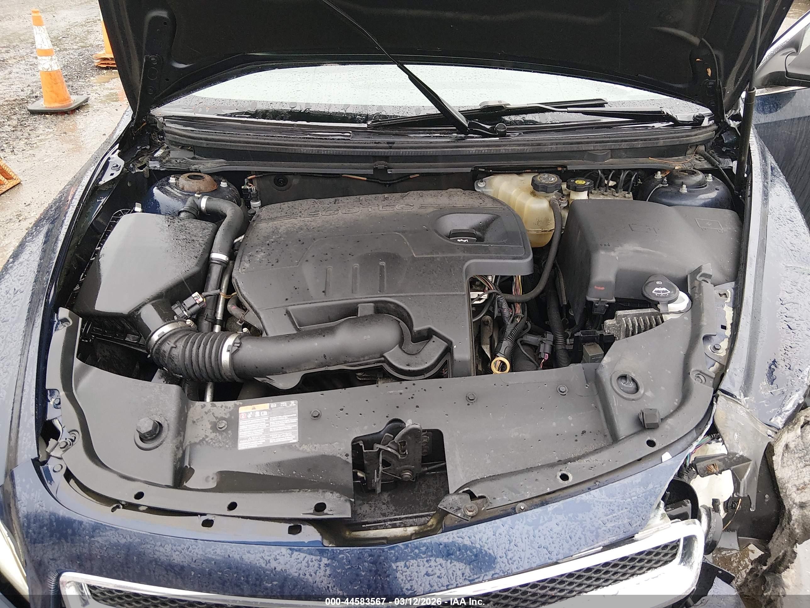 2012 Chevrolet Malibu Ls Синий vin: 1G1ZA5E04CF236607