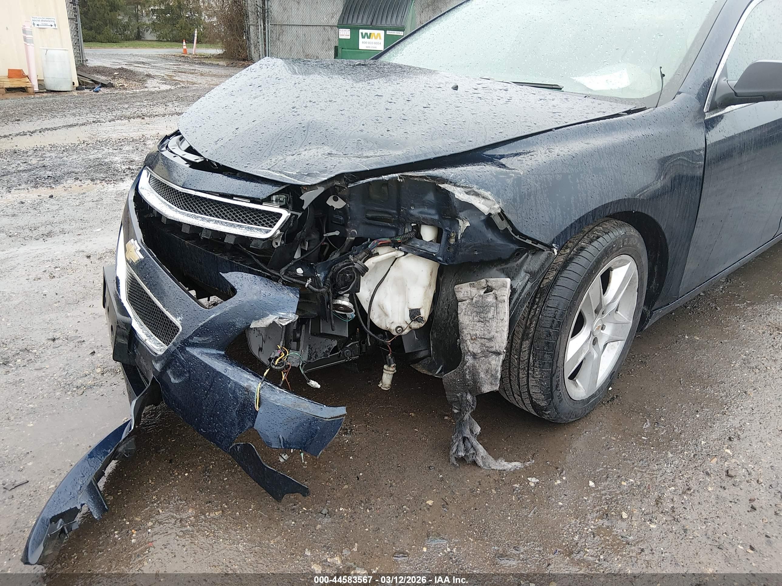 2012 Chevrolet Malibu Ls Синий vin: 1G1ZA5E04CF236607