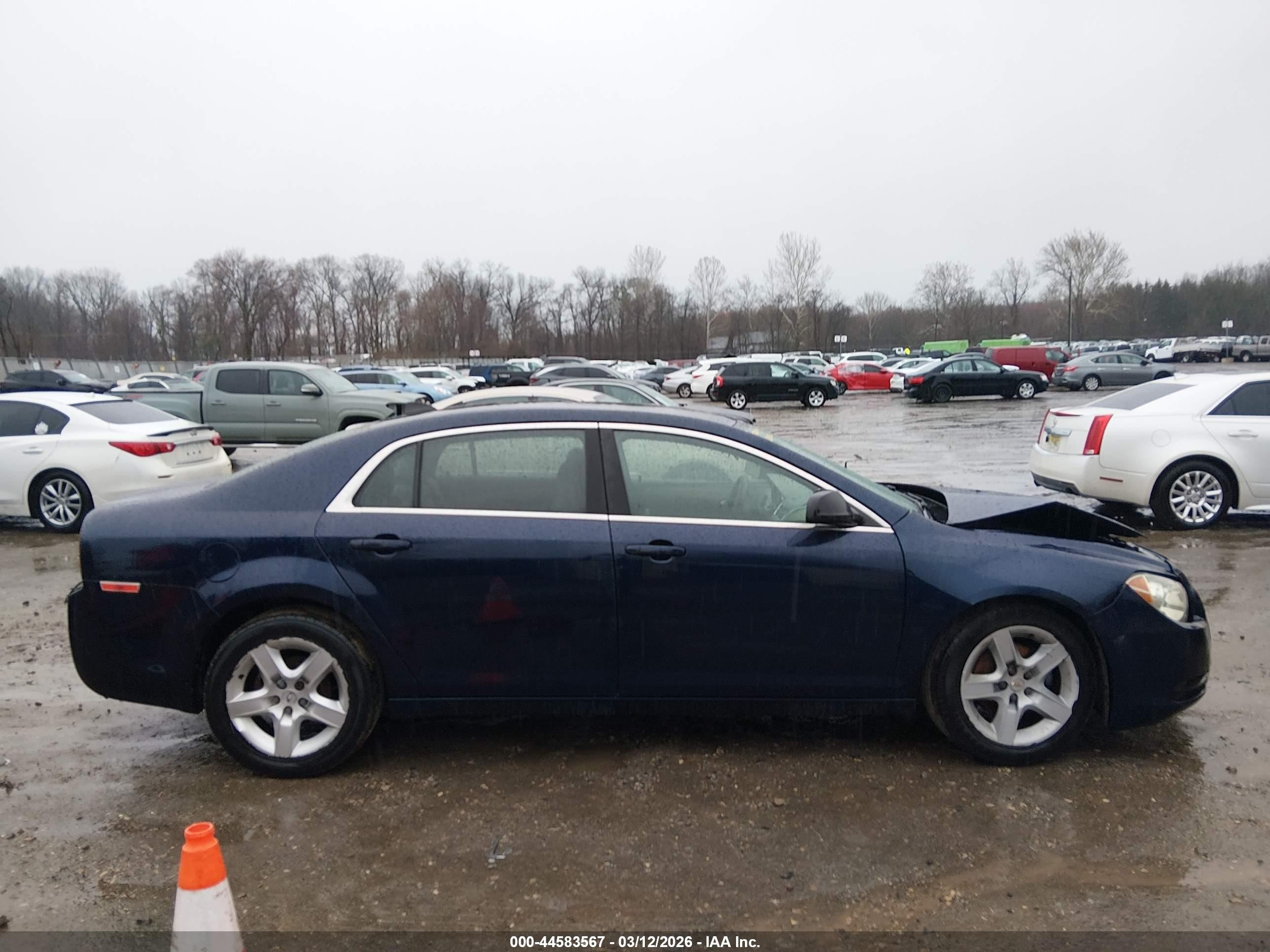 2012 Chevrolet Malibu Ls Синий vin: 1G1ZA5E04CF236607