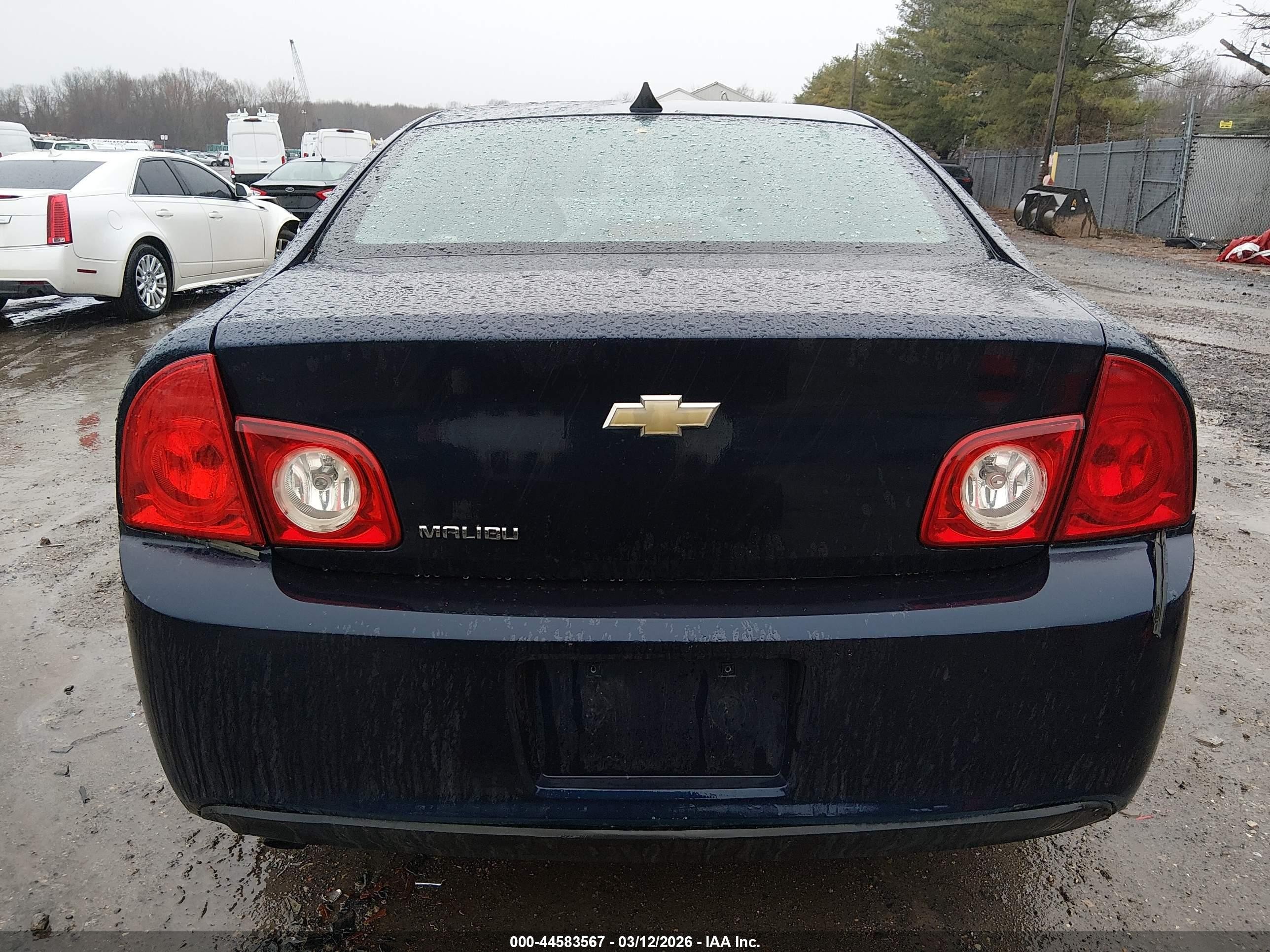2012 Chevrolet Malibu Ls Синий vin: 1G1ZA5E04CF236607