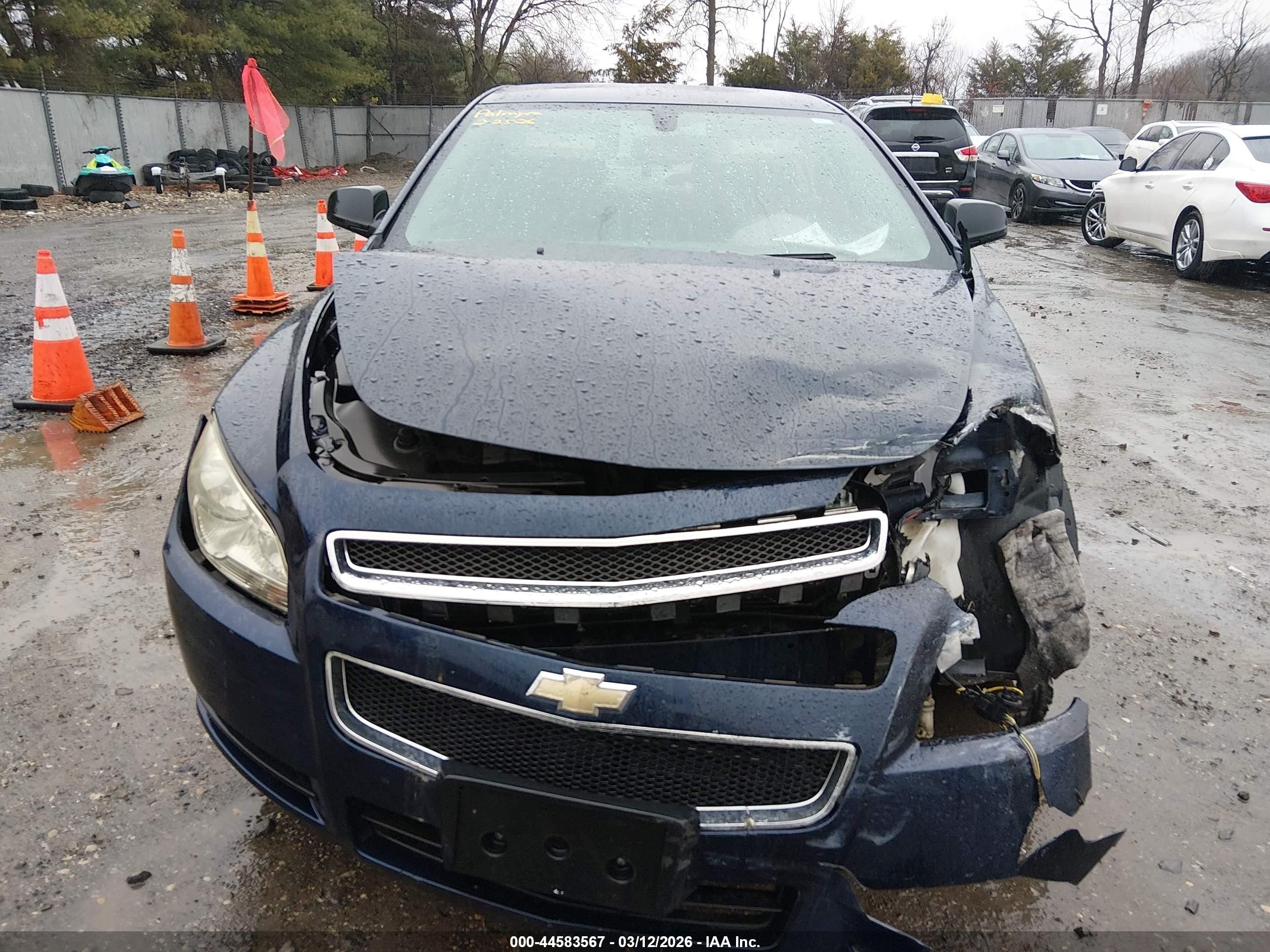 2012 Chevrolet Malibu Ls Синий vin: 1G1ZA5E04CF236607