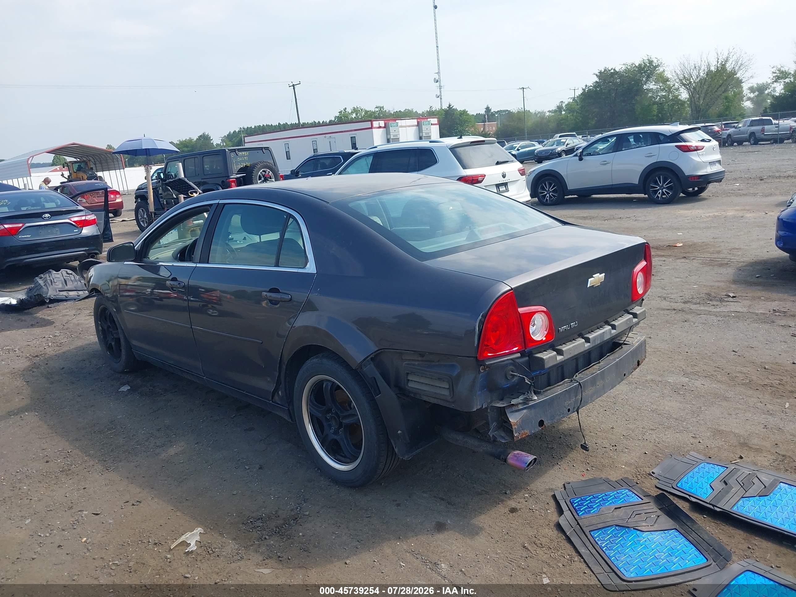 2012 Chevrolet Malibu Ls Gray vin: 1G1ZA5E05CF392719