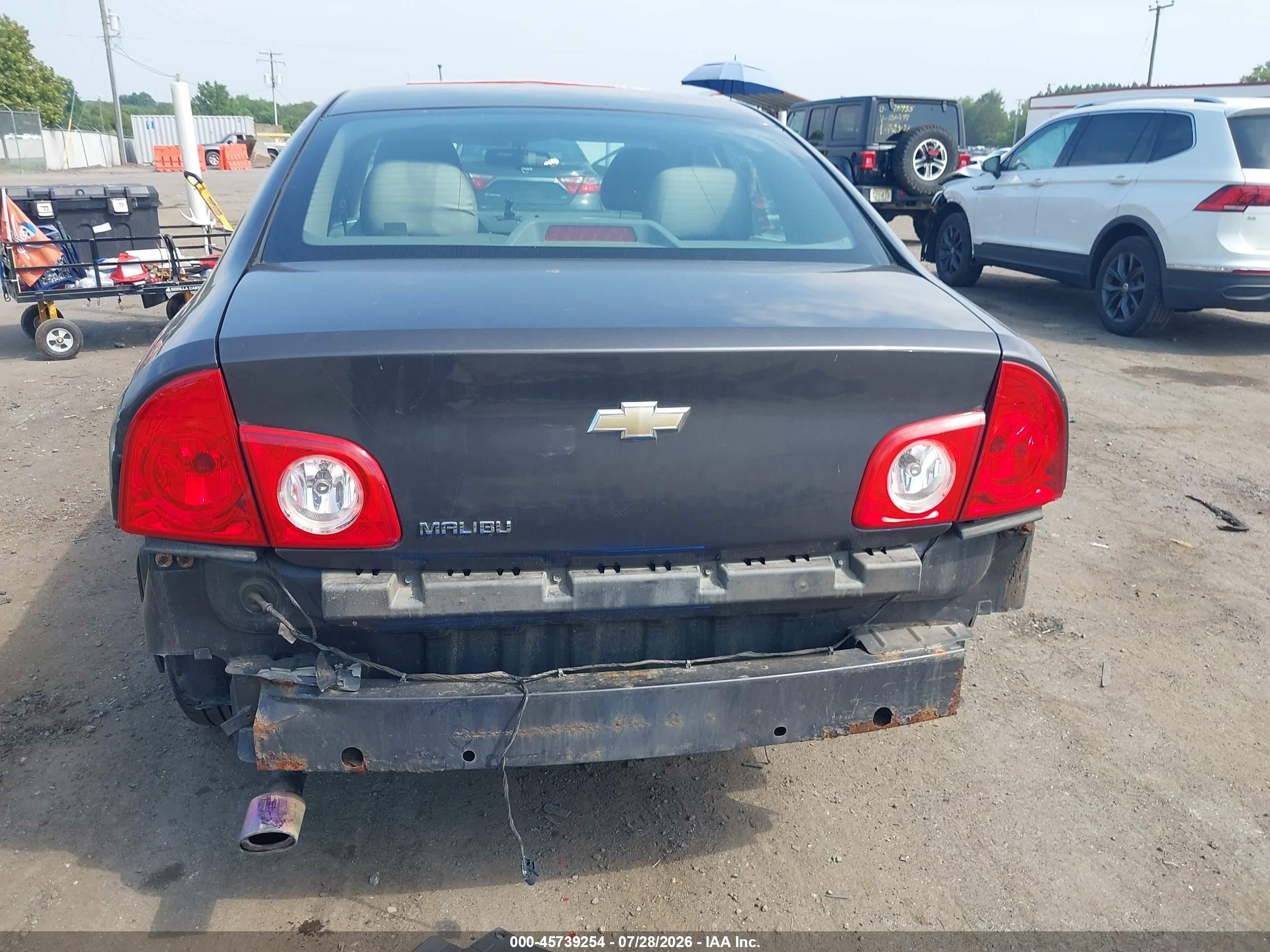 2012 Chevrolet Malibu Ls Gray vin: 1G1ZA5E05CF392719