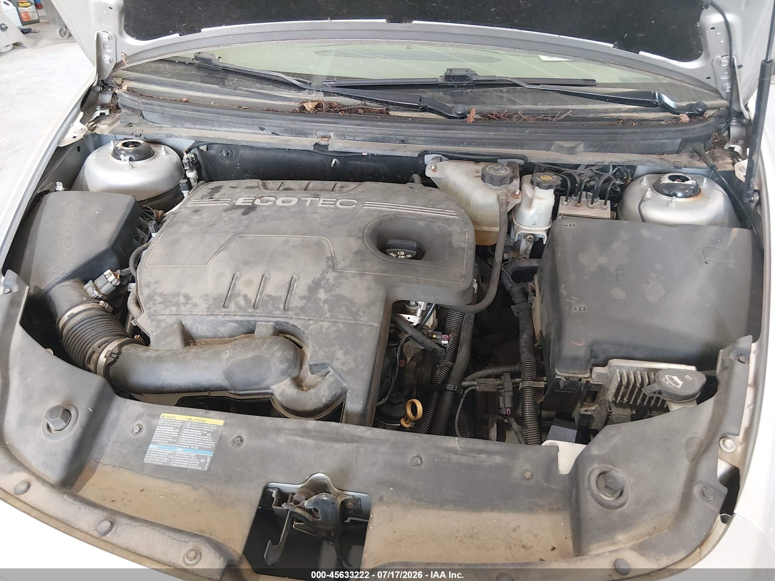 2010 Chevrolet Malibu Ls Silver vin: 1G1ZA5E06AF210281