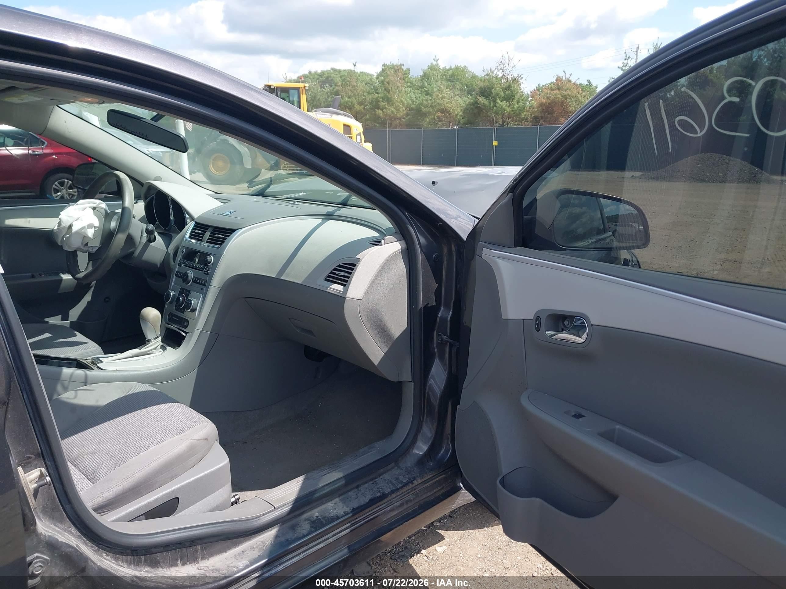 2010 Chevrolet Malibu Ls Gray vin: 1G1ZA5E06AF279147