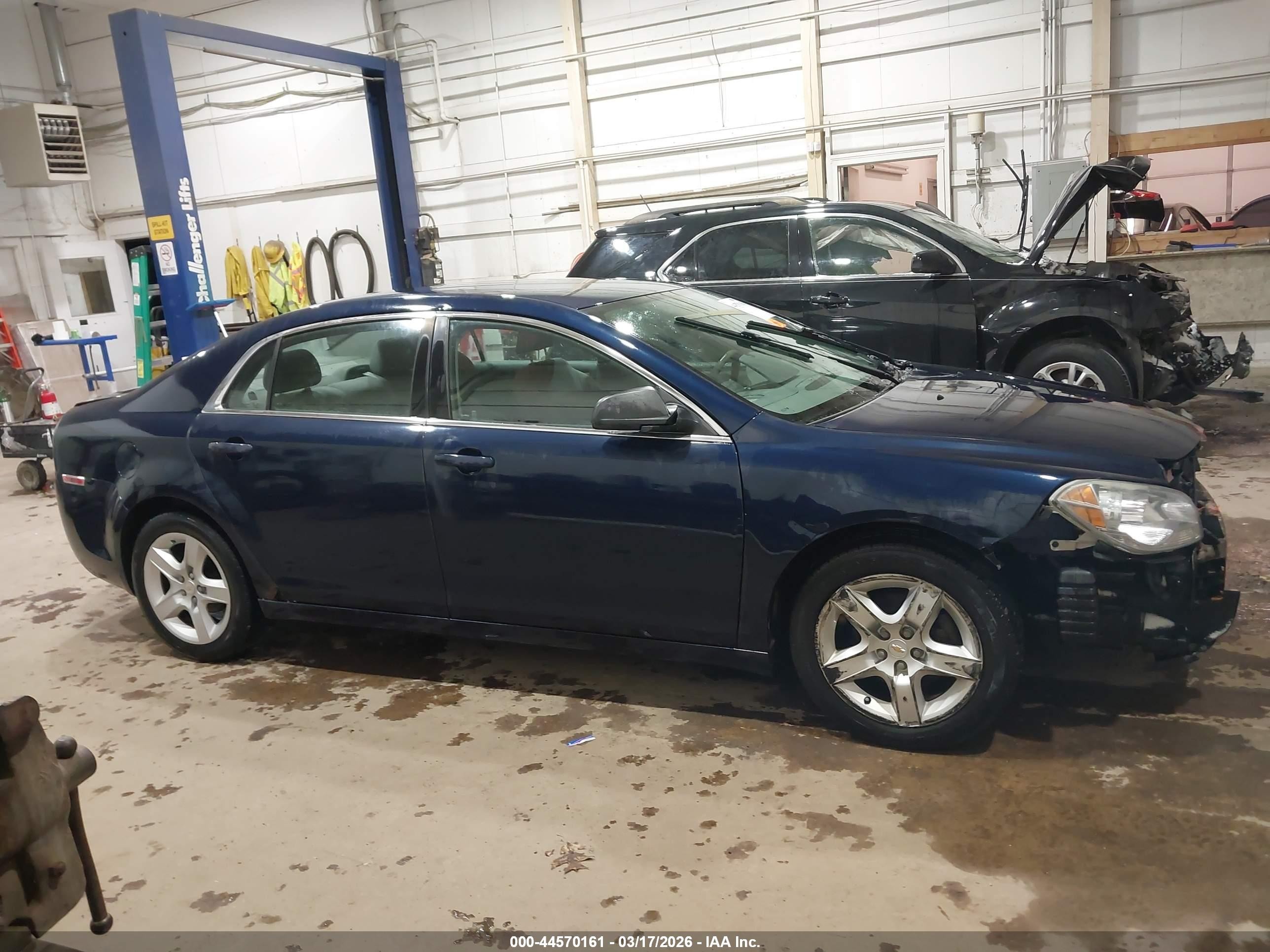 2010 Chevrolet Malibu Ls Dark Blue vin: 1G1ZA5E06AF284090