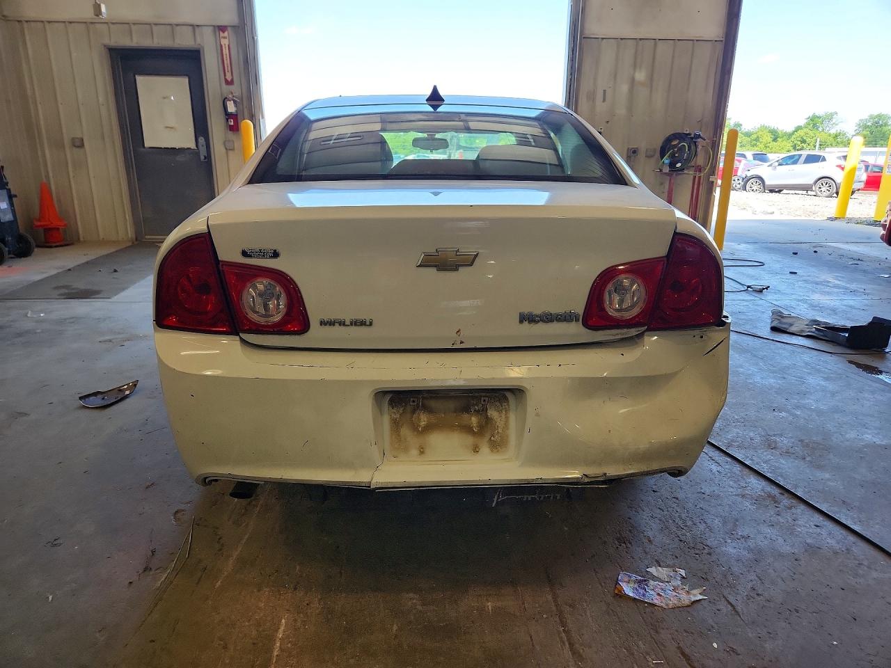 2012 Chevrolet Malibu Ls White vin: 1G1ZA5E06CF394446