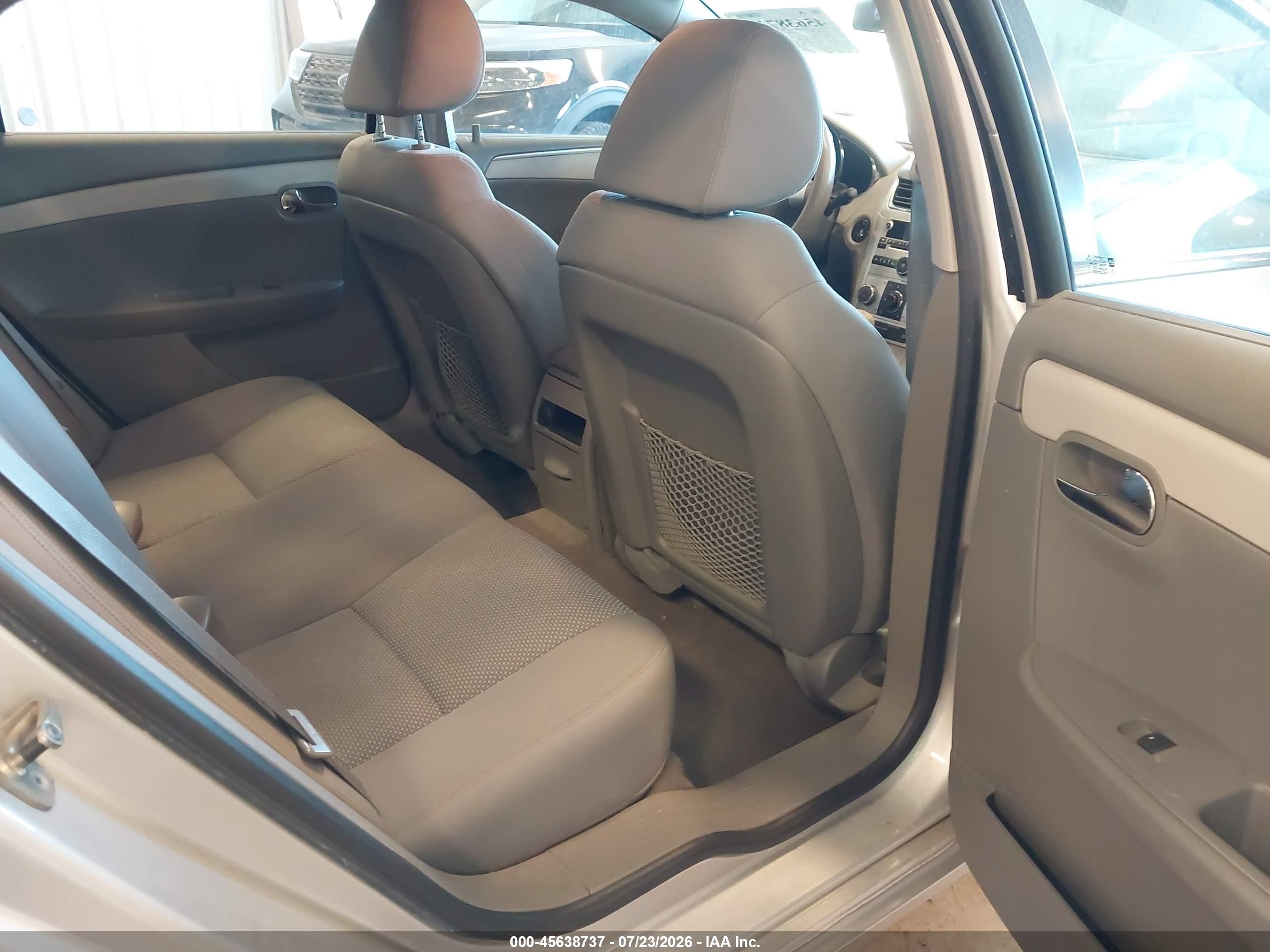 2010 Chevrolet Malibu Ls Silver vin: 1G1ZA5E07AF281487