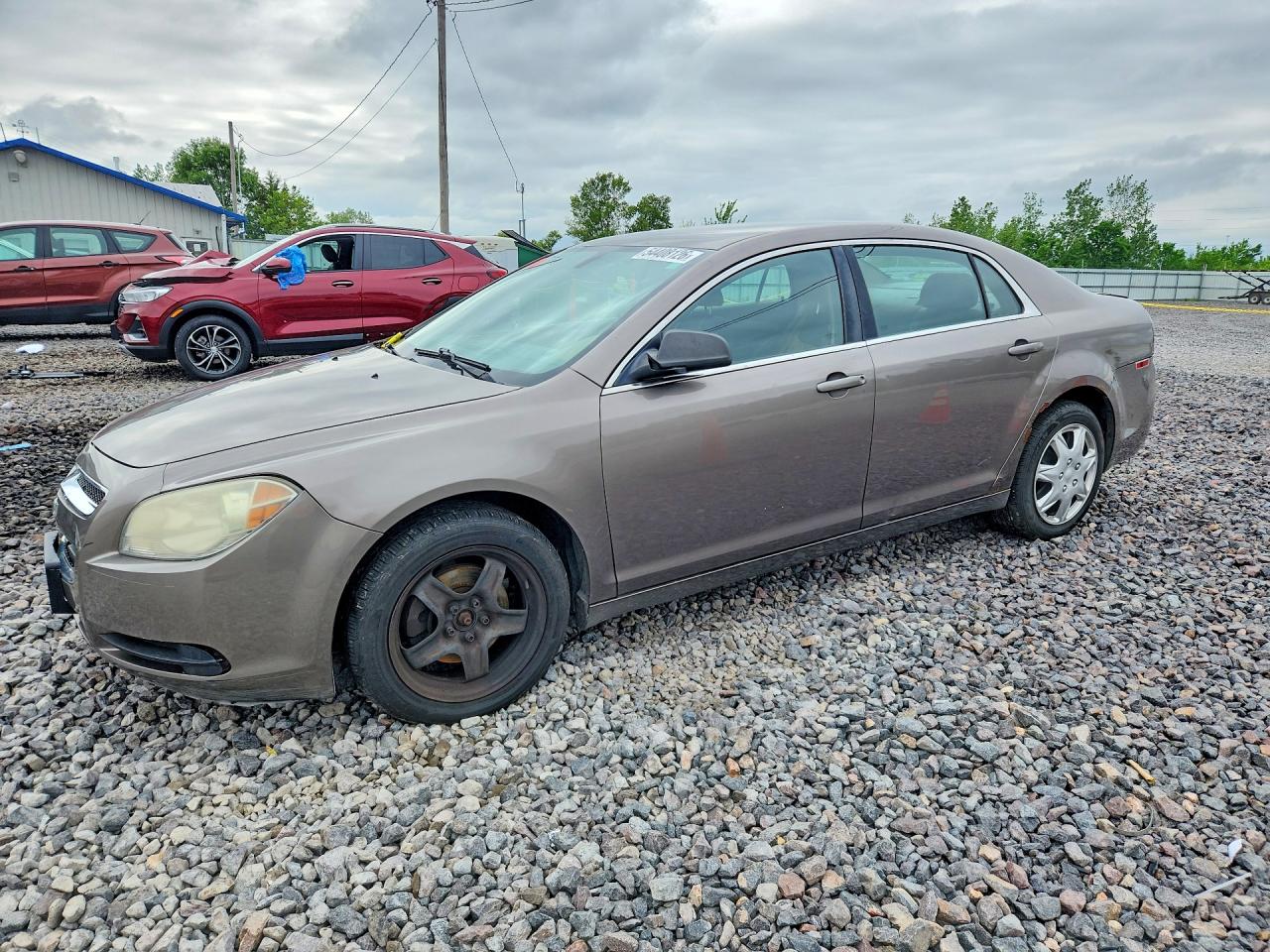 2010 Chevrolet Malibu Ls Tan vin: 1G1ZA5E08AF283345