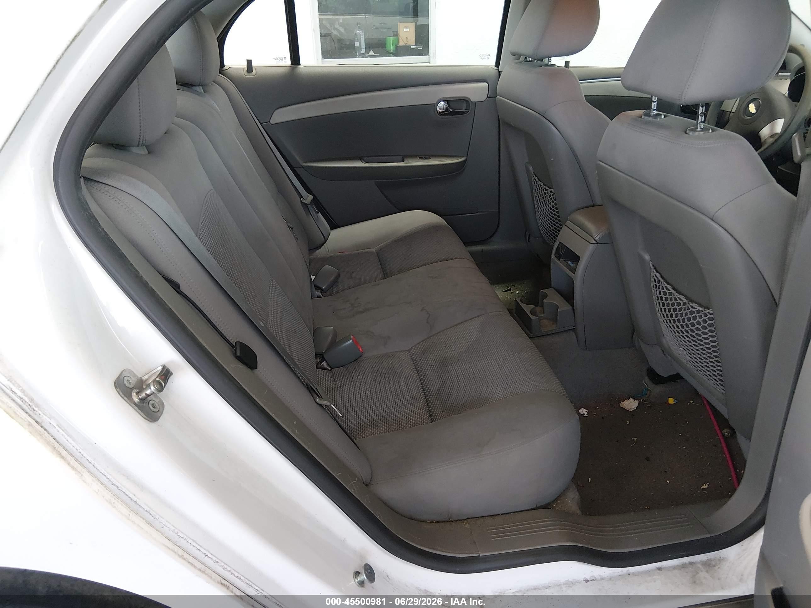 2012 Chevrolet Malibu Ls White vin: 1G1ZA5E08CF358788