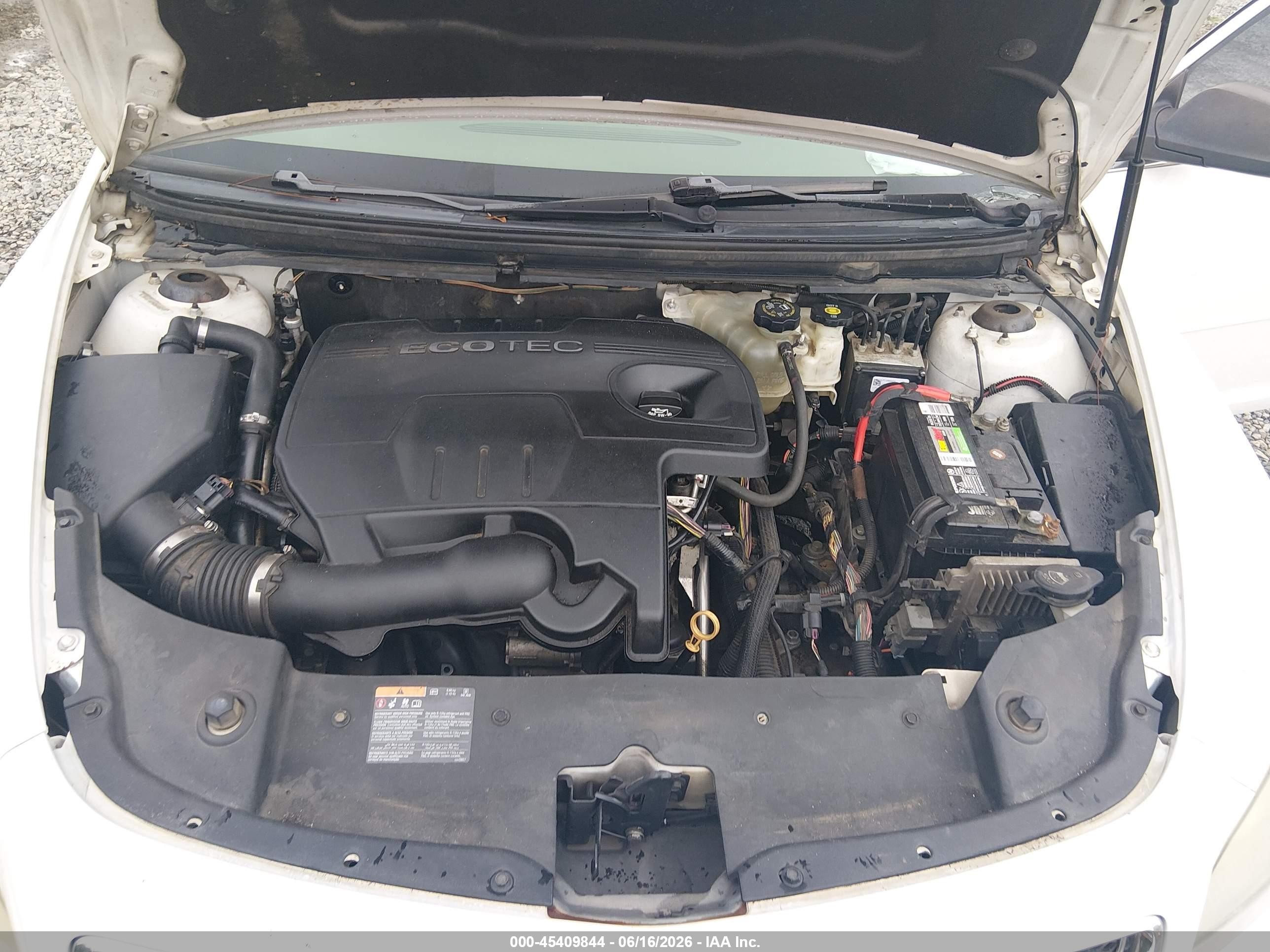 2012 Chevrolet Malibu Ls Белый vin: 1G1ZA5E09CF397194