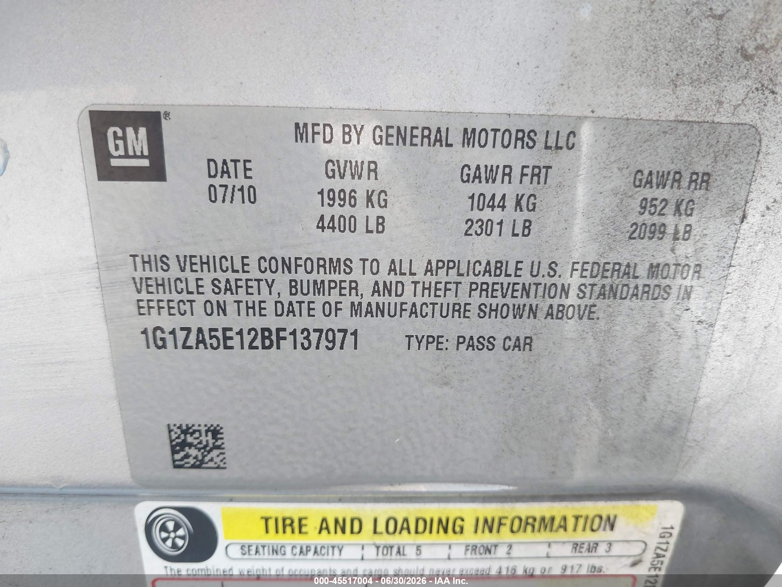 2011 Chevrolet Malibu Ls Серебряный vin: 1G1ZA5E12BF137971