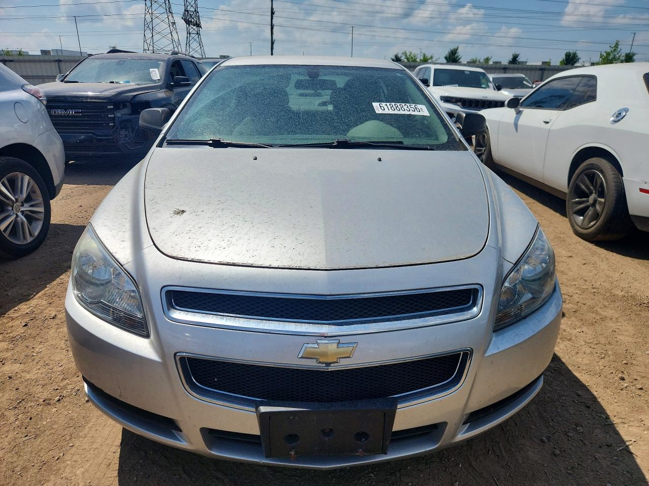 2010 Chevrolet Malibu Ls Silver vin: 1G1ZA5EB3A4100267