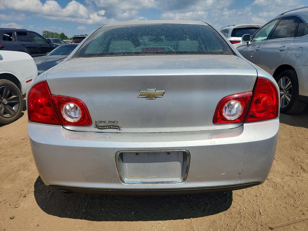 2010 Chevrolet Malibu Ls Silver vin: 1G1ZA5EB3A4100267