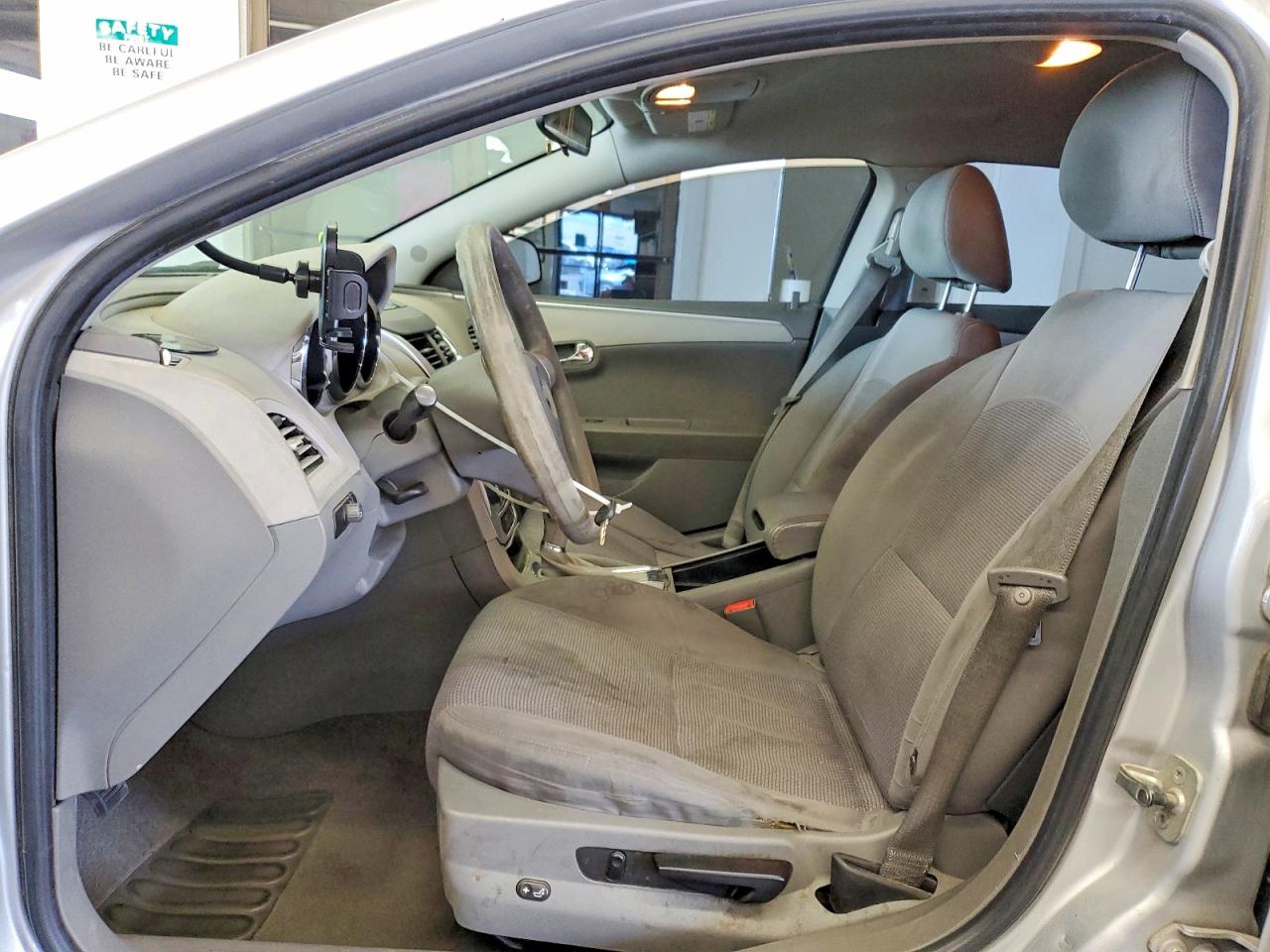 2010 Chevrolet Malibu Ls Silver vin: 1G1ZA5EB9AF311414