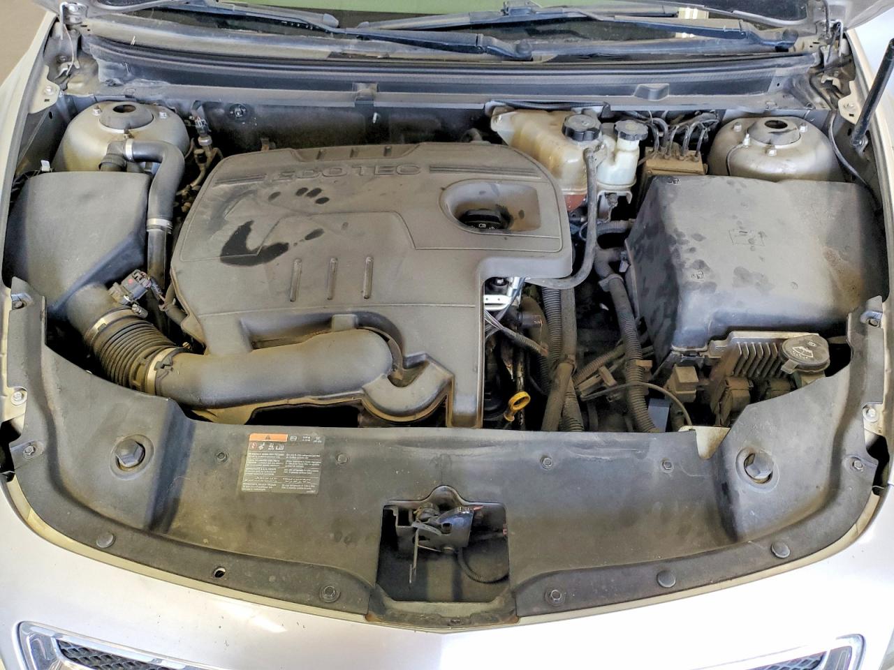 2010 Chevrolet Malibu Ls Silver vin: 1G1ZA5EB9AF311414