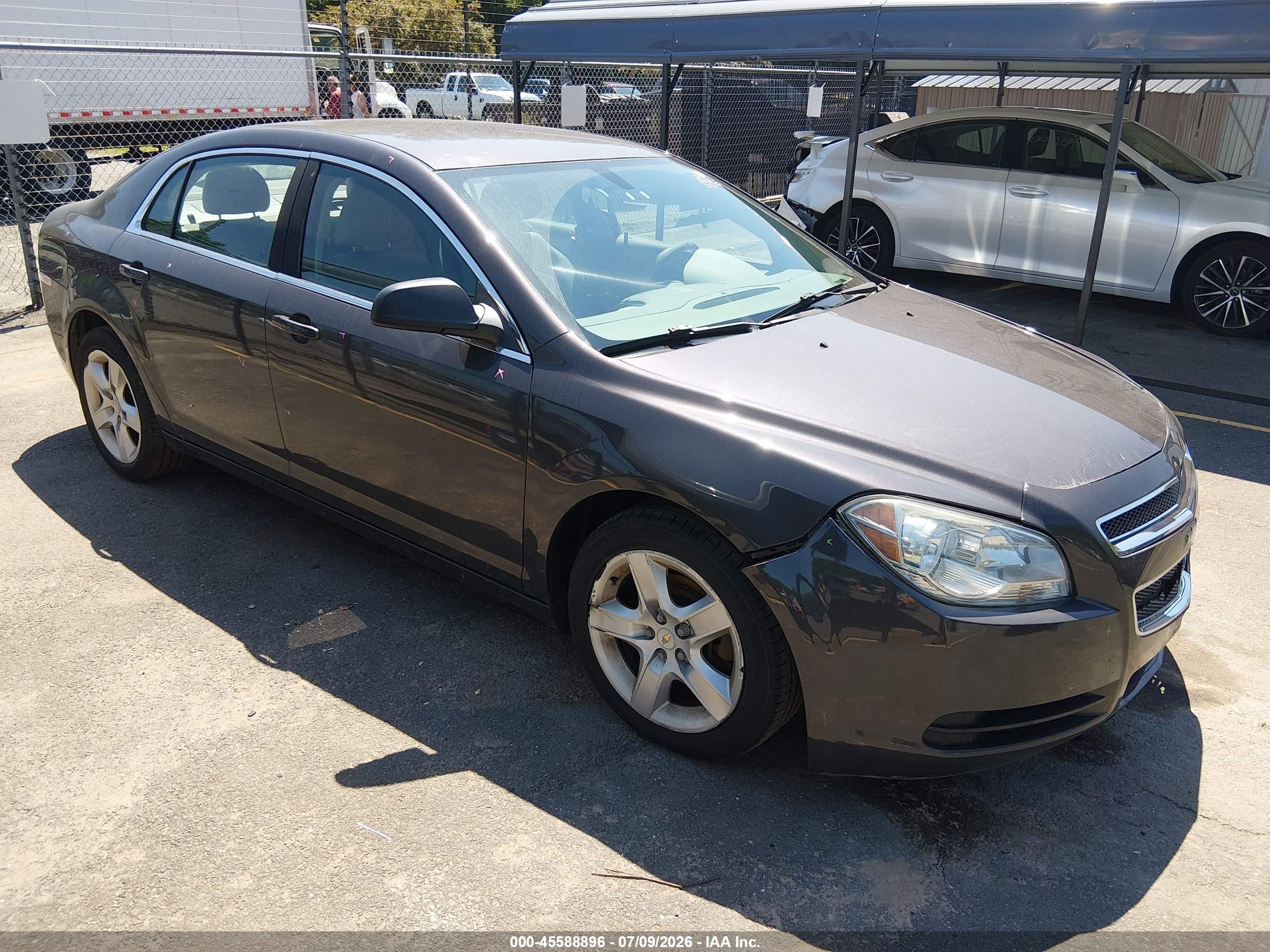 2011 Chevrolet Malibu Ls Gray vin: 1G1ZA5EU0BF339718