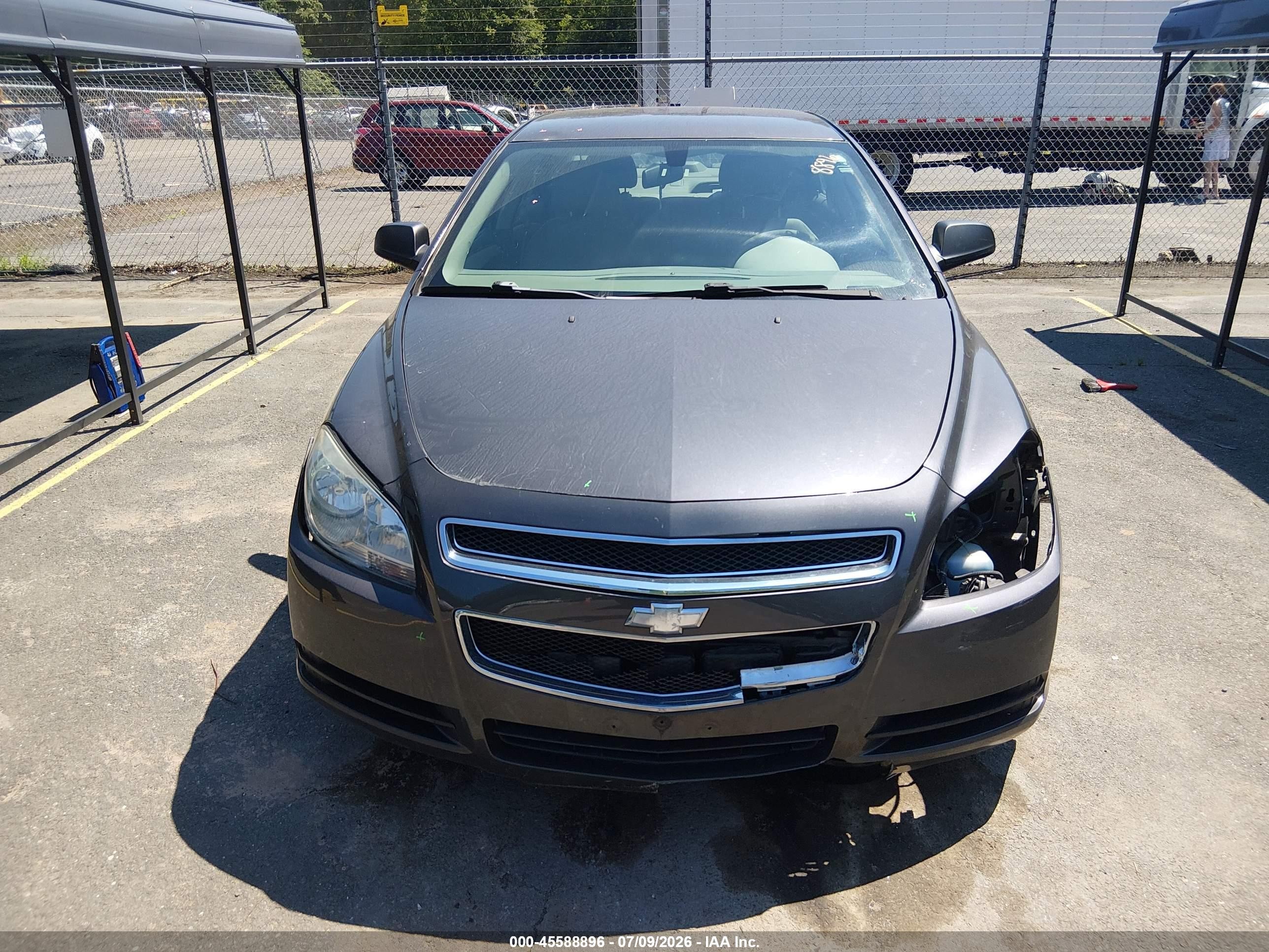 2011 Chevrolet Malibu Ls Gray vin: 1G1ZA5EU0BF339718