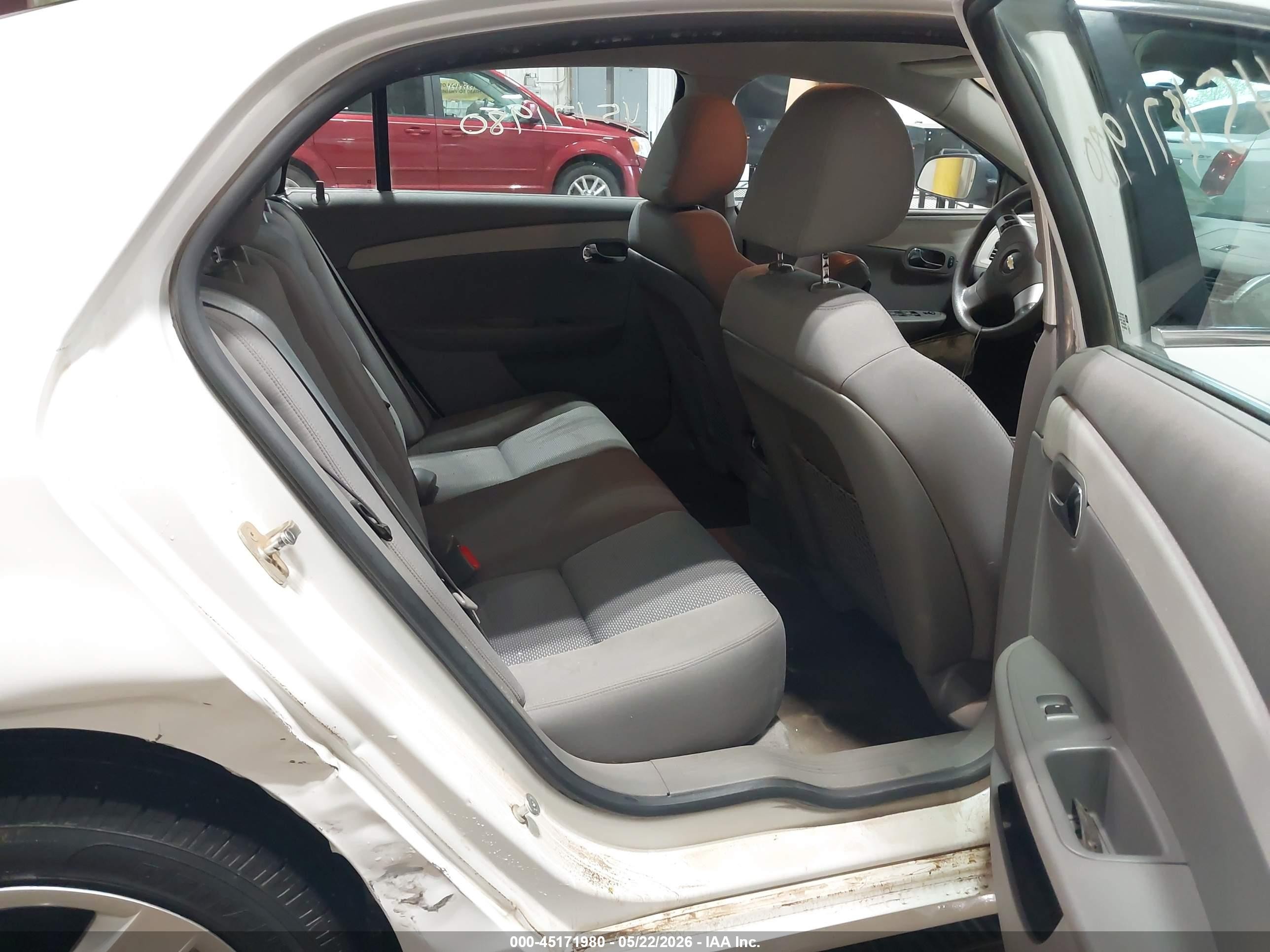 2012 Chevrolet Malibu Ls White vin: 1G1ZA5EU0CF197131