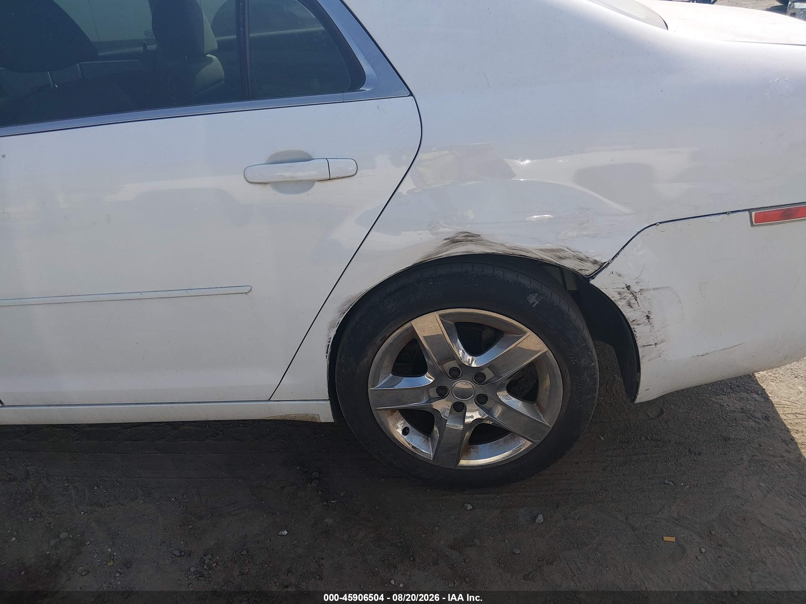 2012 Chevrolet Malibu Ls White vin: 1G1ZA5EU0CF302167