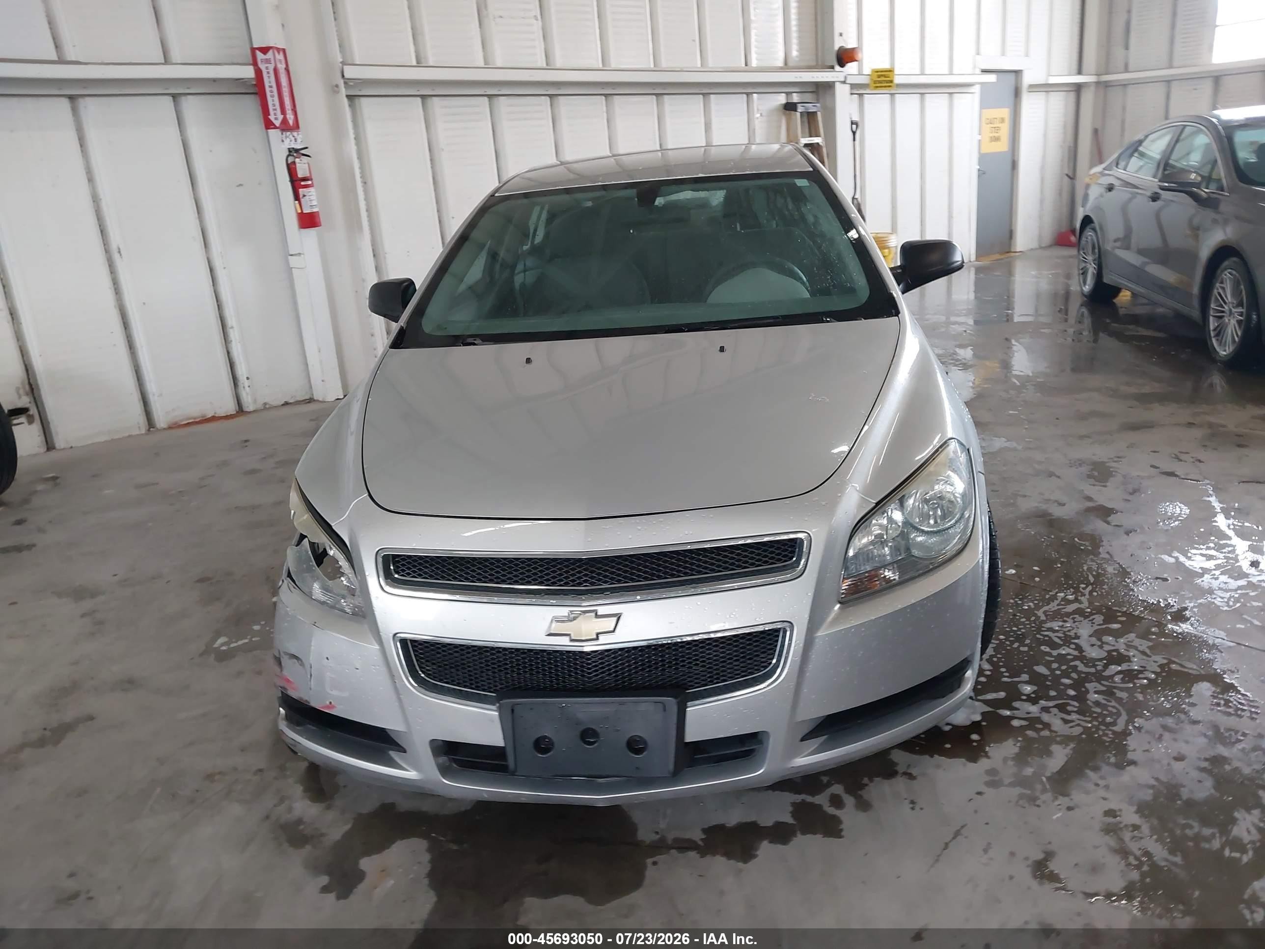 2012 Chevrolet Malibu Ls Silver vin: 1G1ZA5EU0CF393831