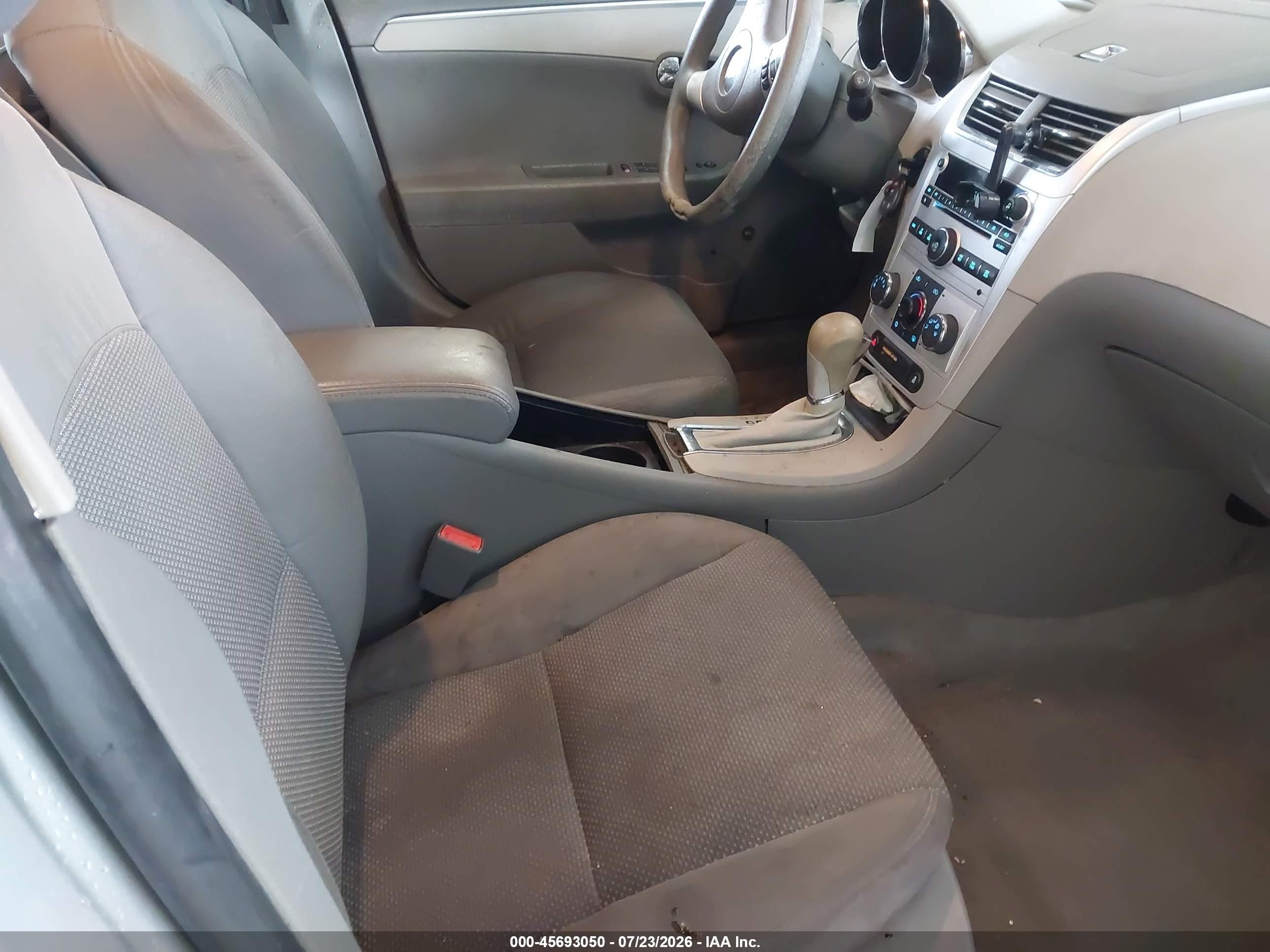 2012 Chevrolet Malibu Ls Silver vin: 1G1ZA5EU0CF393831