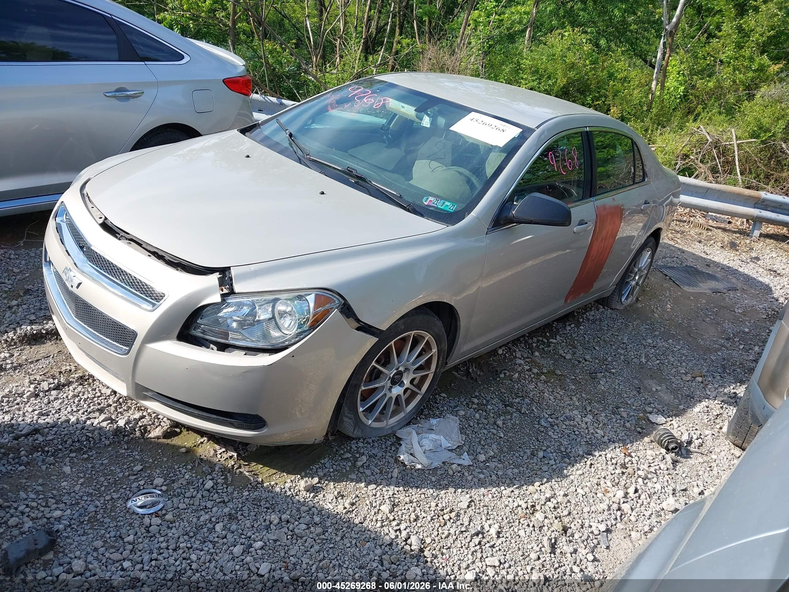 2011 Chevrolet Malibu Ls Pewter vin: 1G1ZA5EU1BF147014