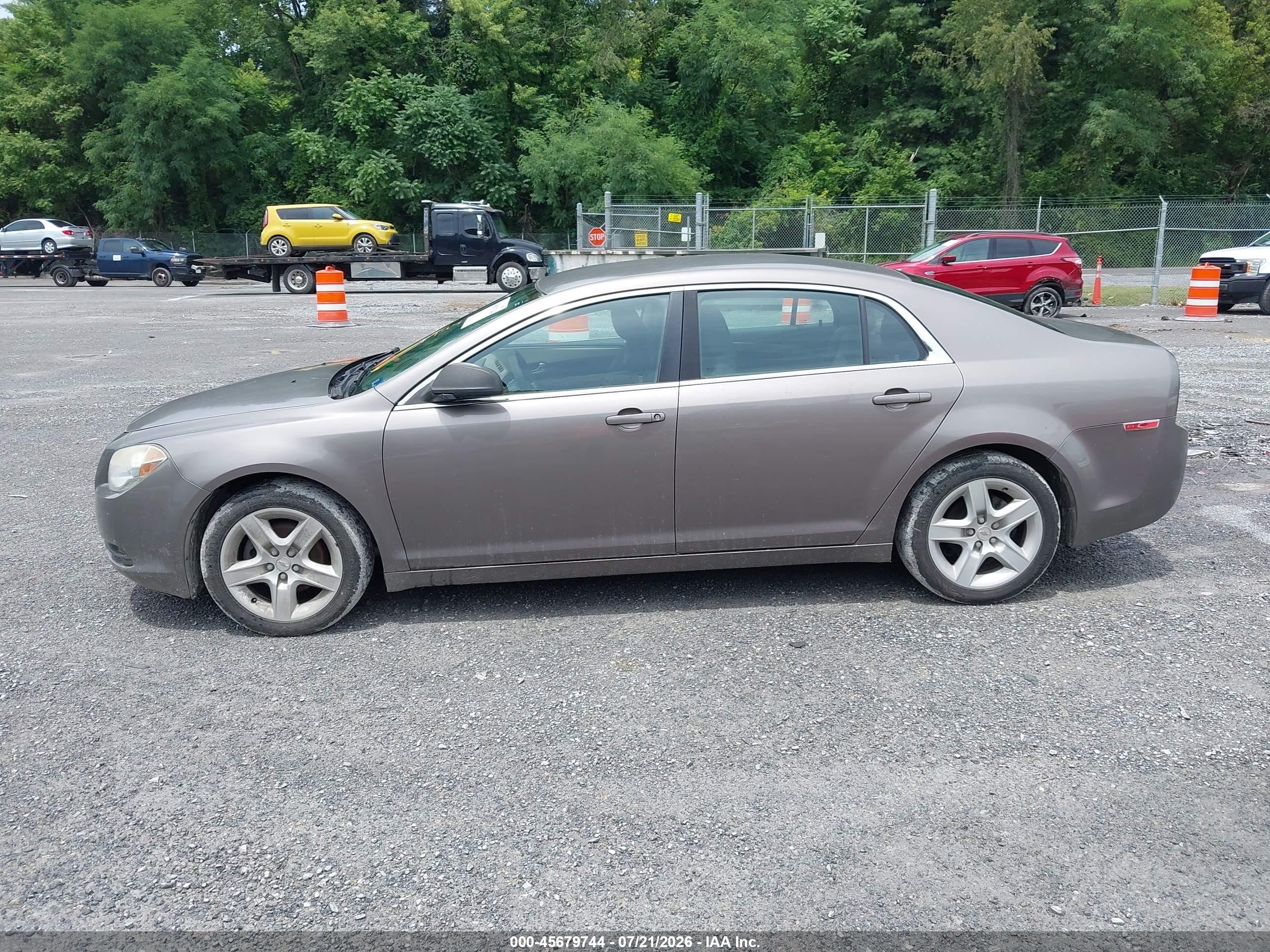 2011 Chevrolet Malibu Ls Brown vin: 1G1ZA5EU1BF306131