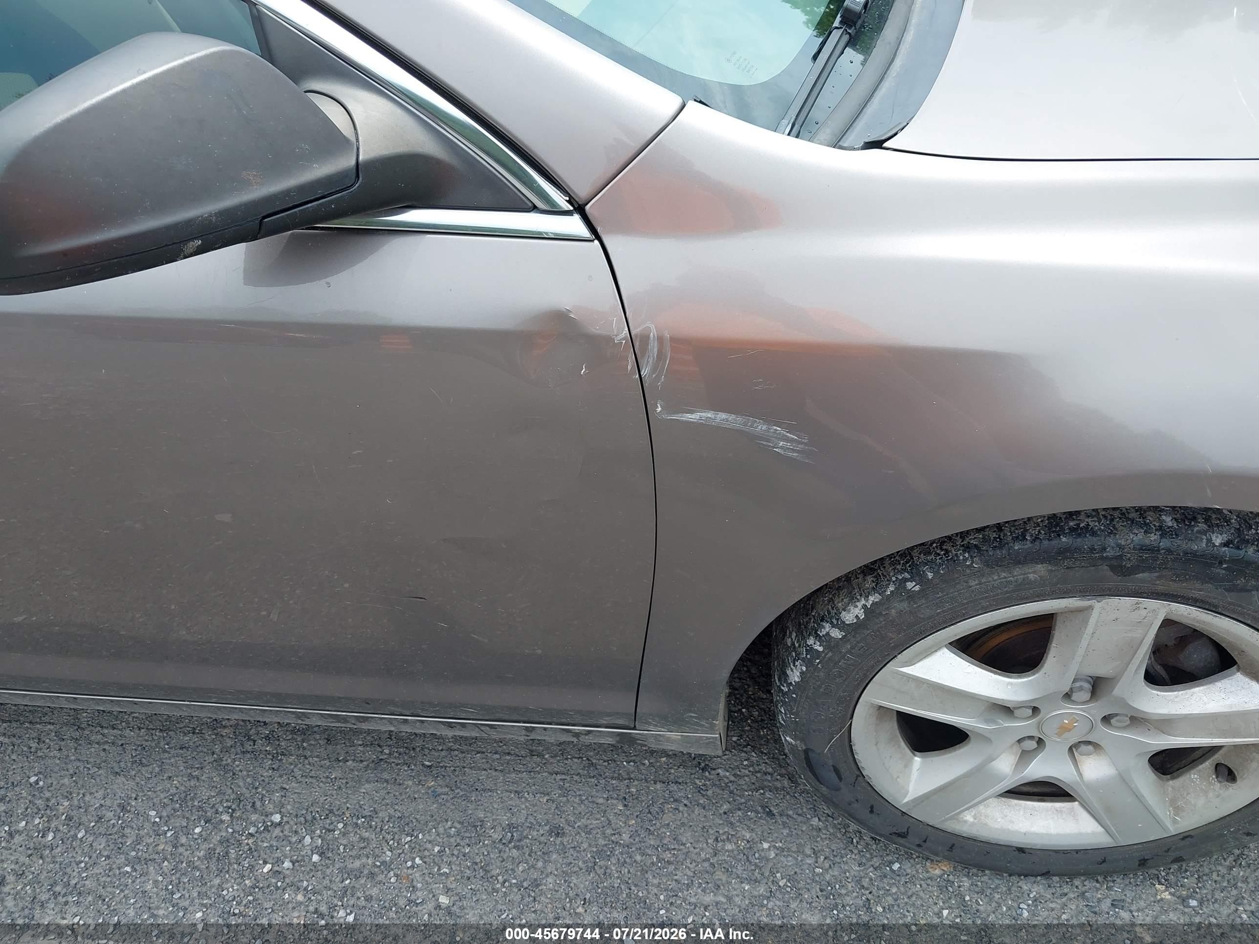 2011 Chevrolet Malibu Ls Brown vin: 1G1ZA5EU1BF306131