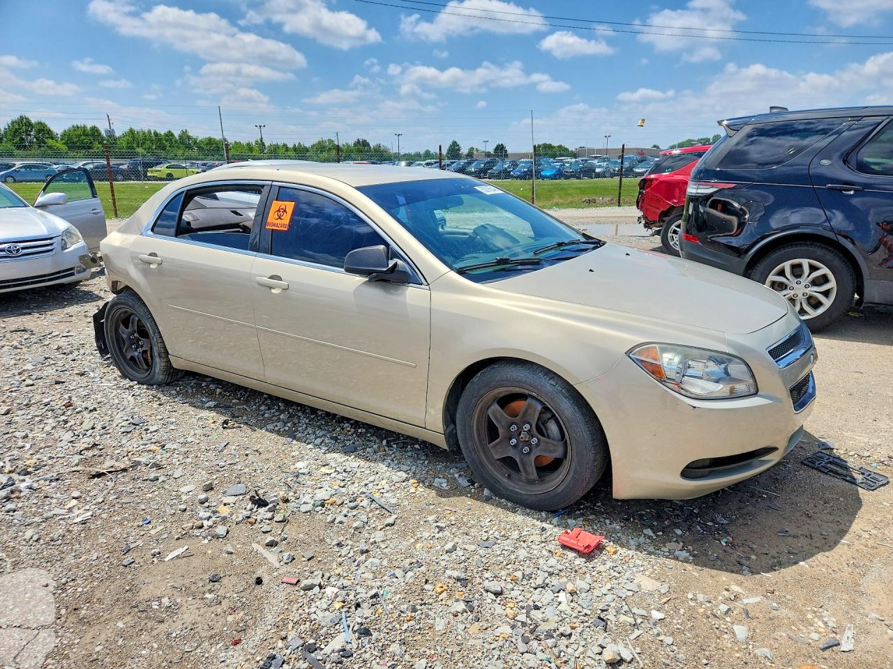 2012 Chevrolet Malibu Ls Желто-коричневый vin: 1G1ZA5EU1CF283273