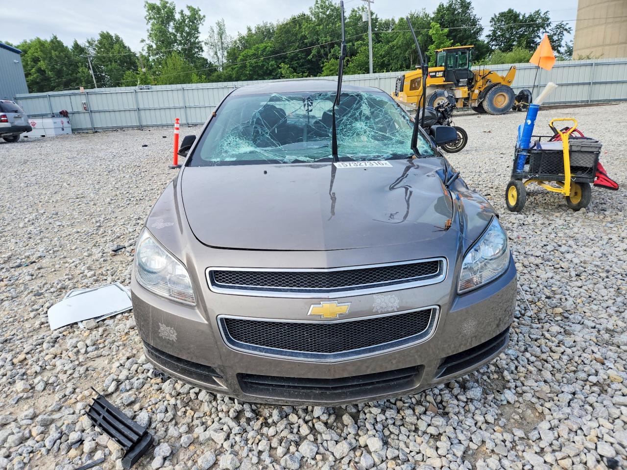 2012 Chevrolet Malibu Ls Brown vin: 1G1ZA5EU1CF296623