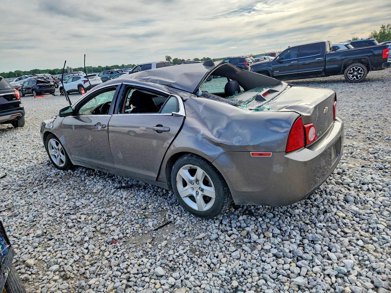 2012 Chevrolet Malibu Ls Brown vin: 1G1ZA5EU1CF296623