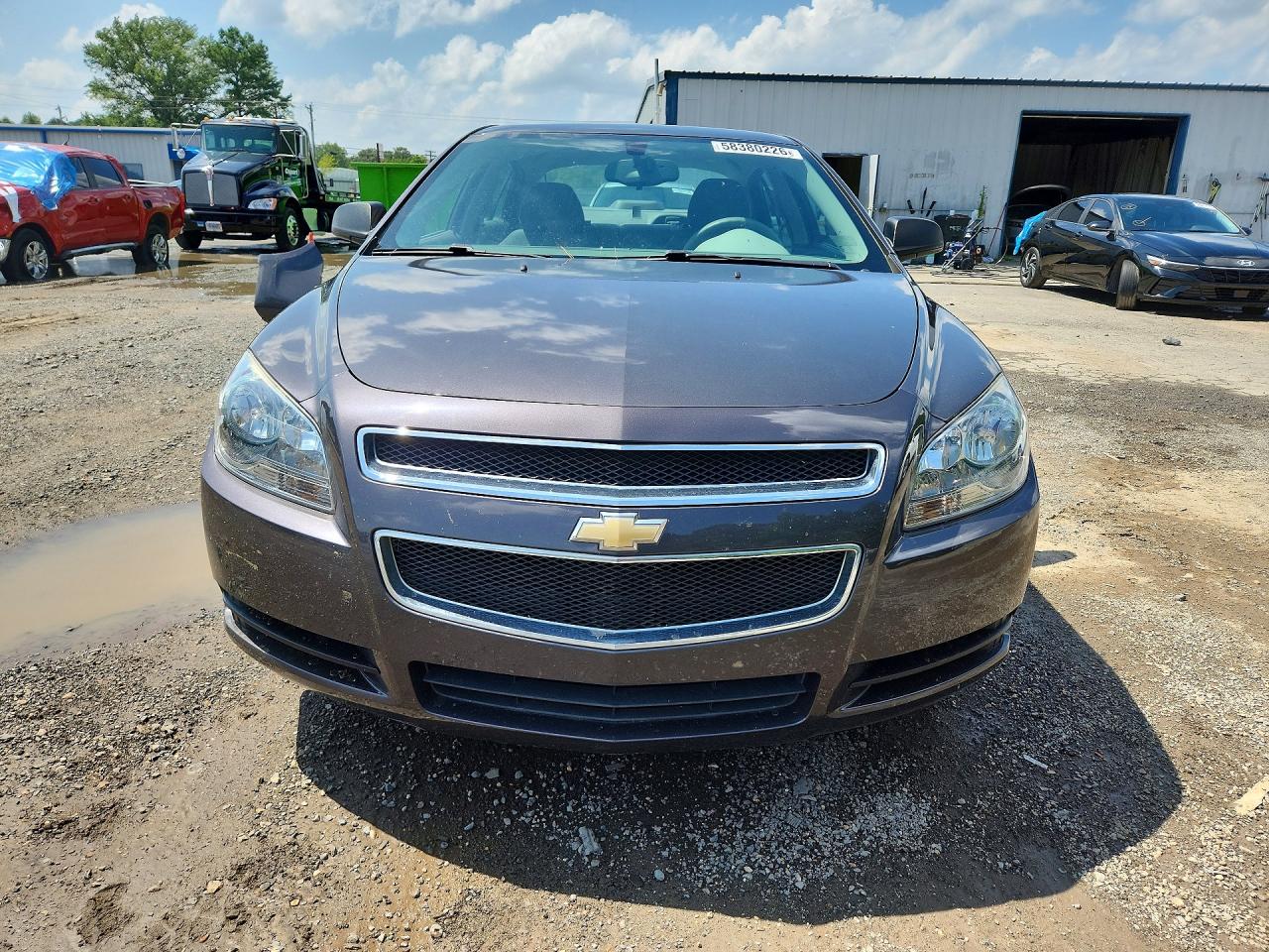 2012 Chevrolet Malibu Ls Charcoal vin: 1G1ZA5EU1CF353418