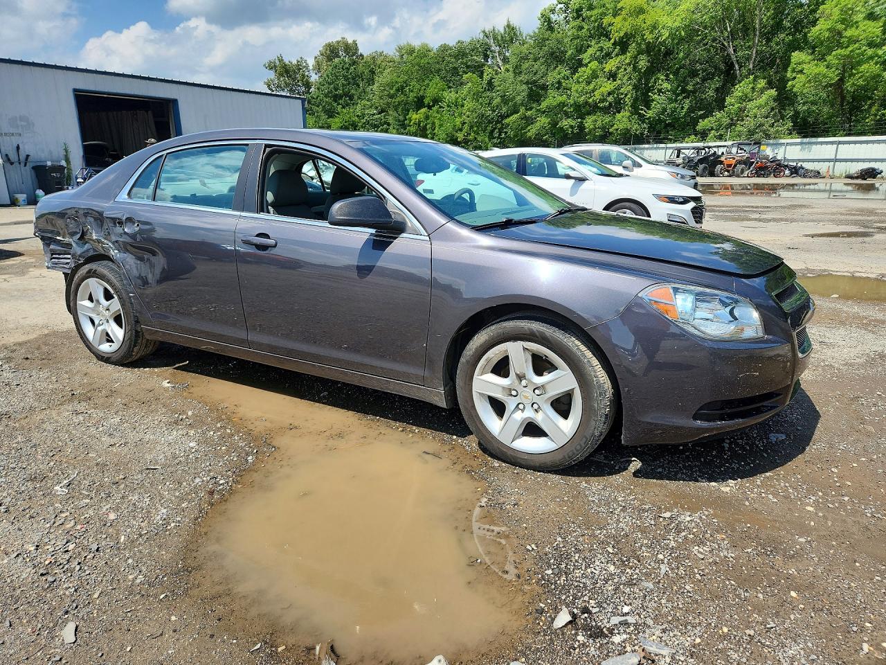 2012 Chevrolet Malibu Ls Charcoal vin: 1G1ZA5EU1CF353418