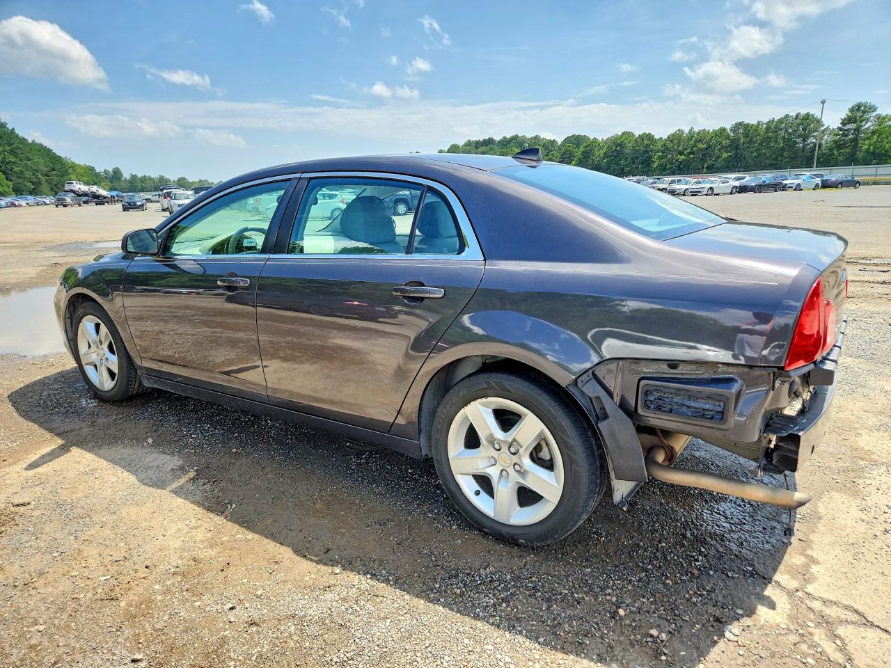 2012 Chevrolet Malibu Ls Charcoal vin: 1G1ZA5EU1CF353418