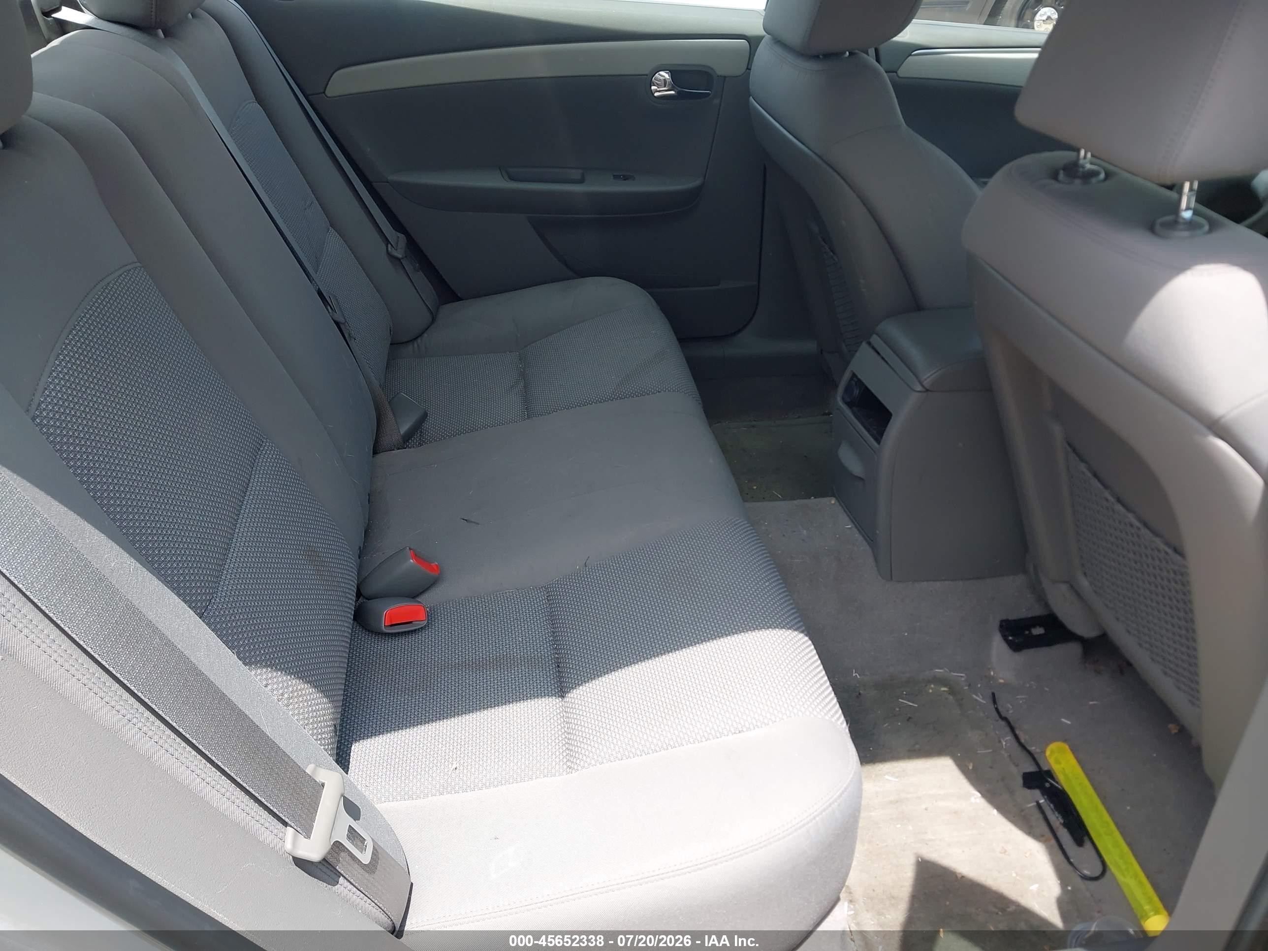 2012 Chevrolet Malibu Ls Silver vin: 1G1ZA5EU1CF391408