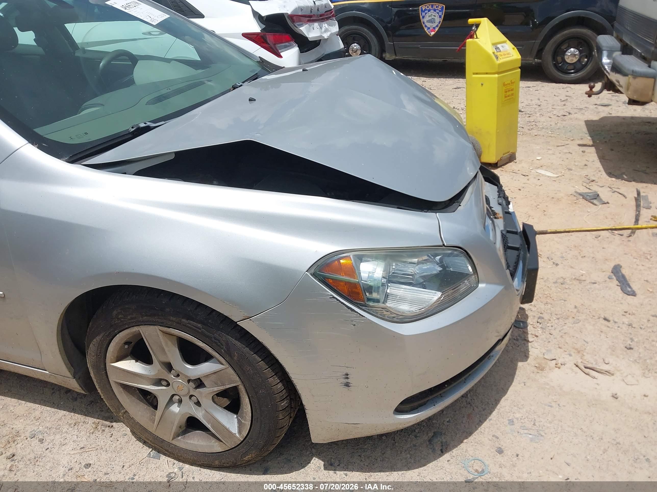 2012 Chevrolet Malibu Ls Silver vin: 1G1ZA5EU1CF391408