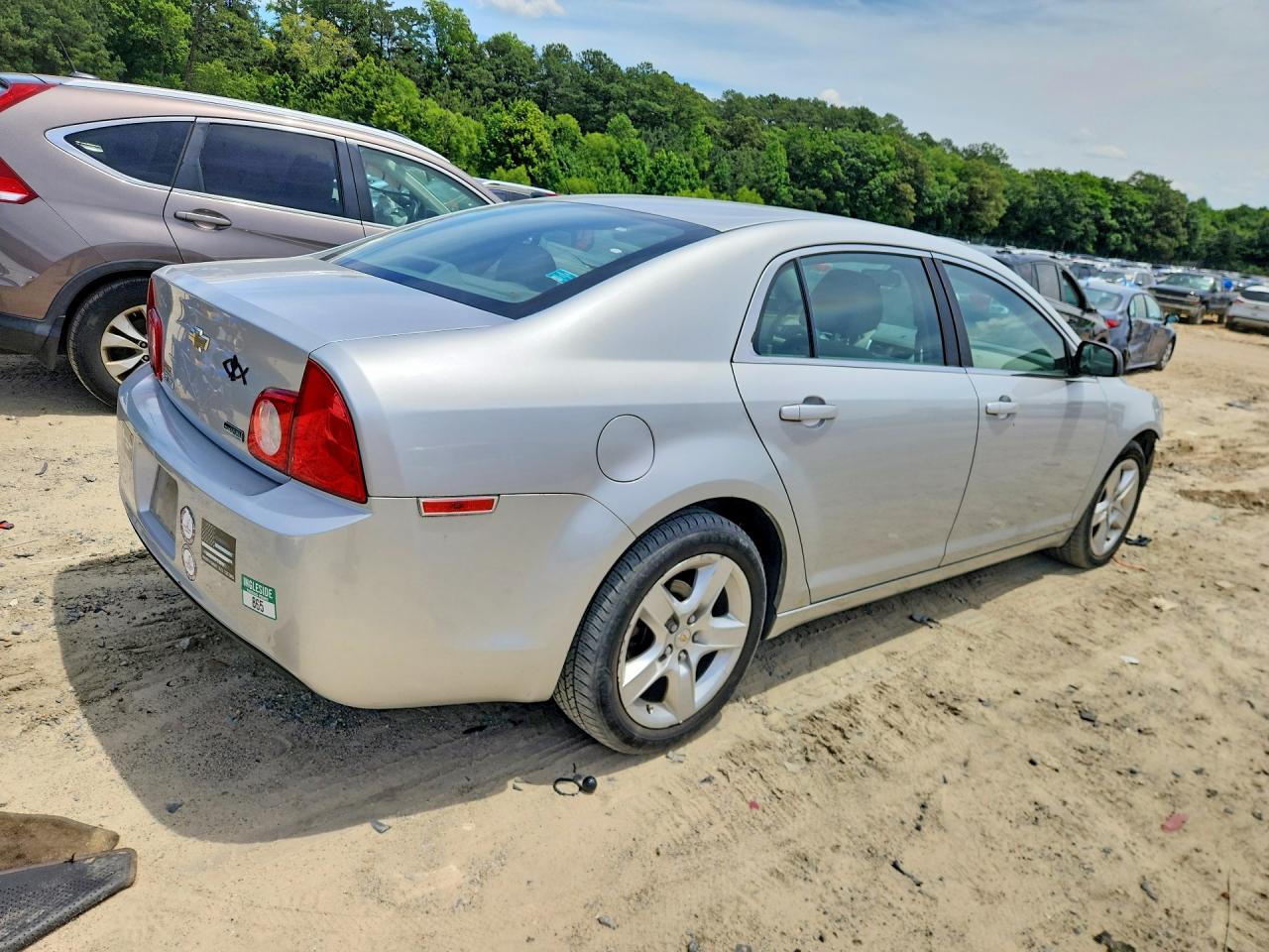 2011 Chevrolet Malibu Ls Silver vin: 1G1ZA5EU2BF341454