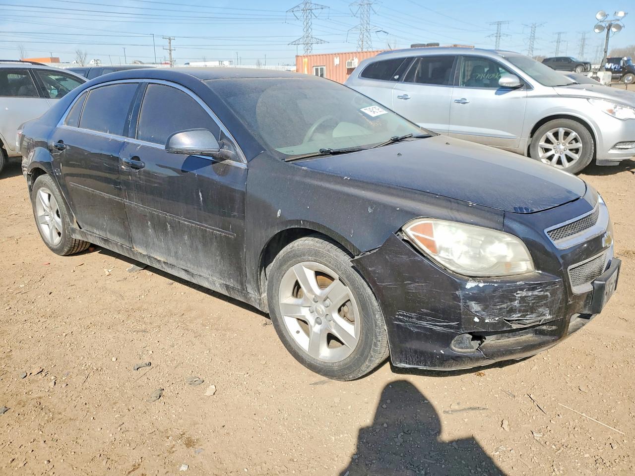 2012 Chevrolet Malibu Ls Black vin: 1G1ZA5EU2CF112001