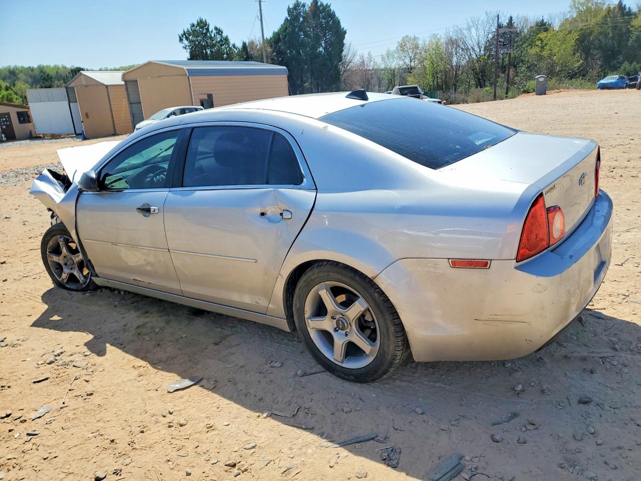 2012 Chevrolet Malibu Ls Silver vin: 1G1ZA5EU2CF398299