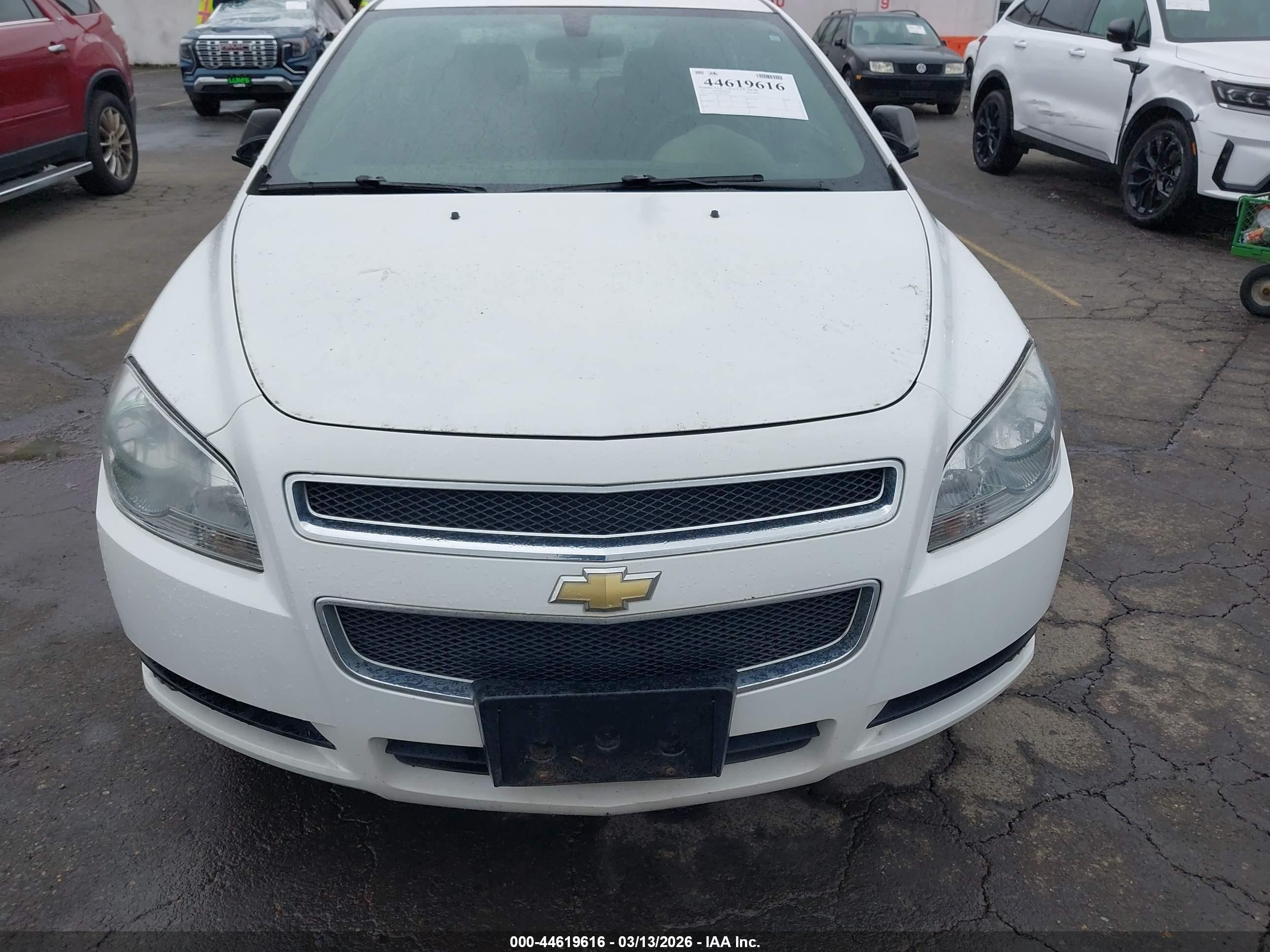 2011 Chevrolet Malibu Ls White vin: 1G1ZA5EU3BF375824