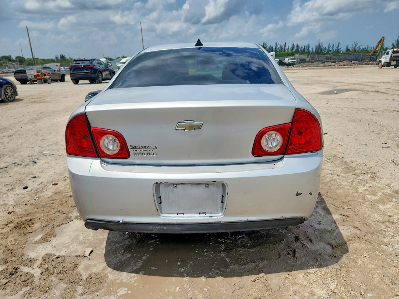 2012 Chevrolet Malibu Ls Silver vin: 1G1ZA5EU3CF189895